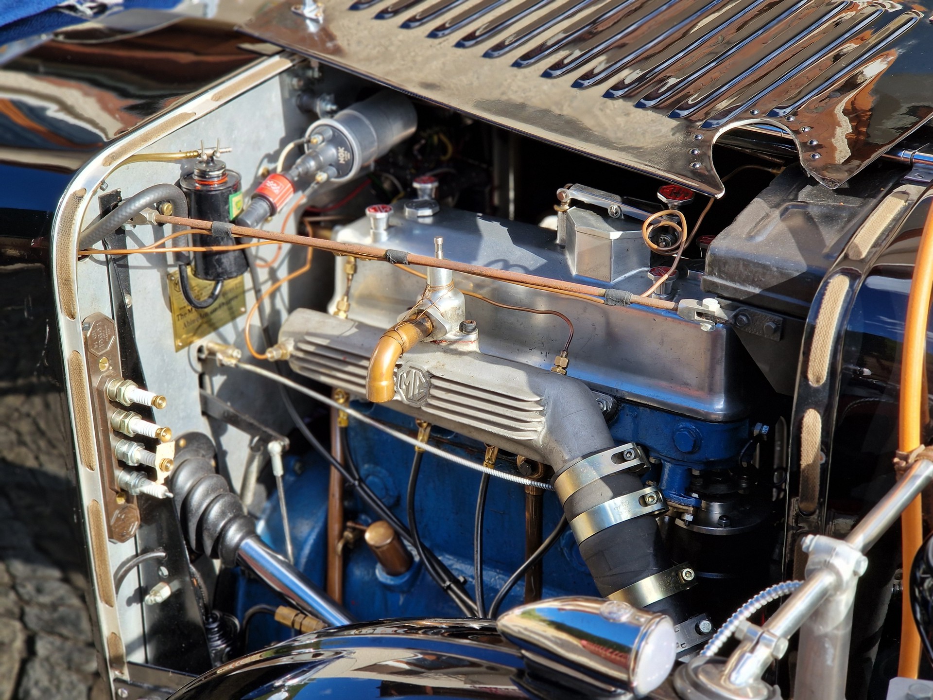 MG Q-Type Special Compressor - rarissime - passeport Fiva - Exp. vétéran 06.23-image-13