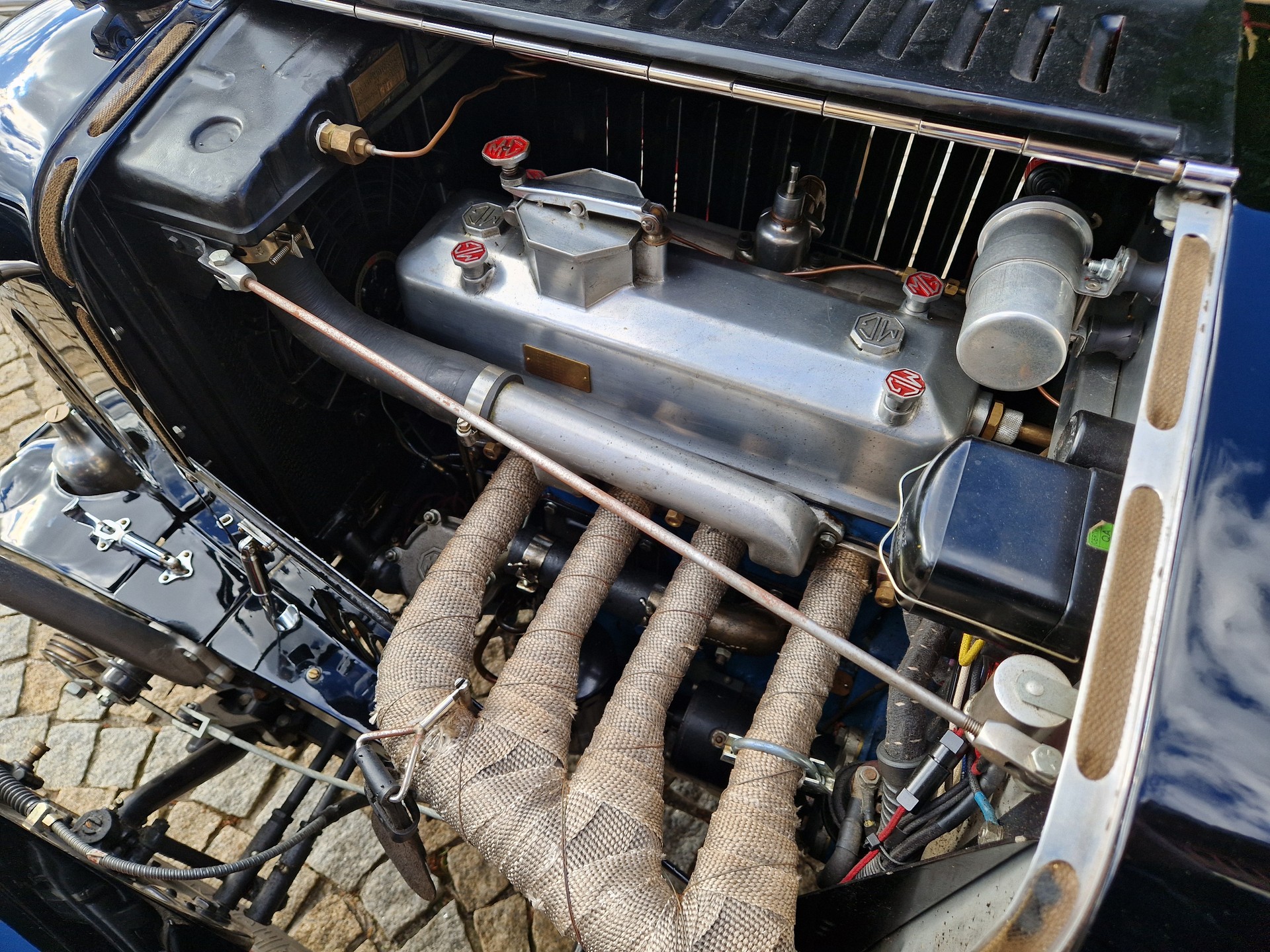 MG Q-Type Special Compressor - rarissime - passeport Fiva - Exp. vétéran 06.23-image-14