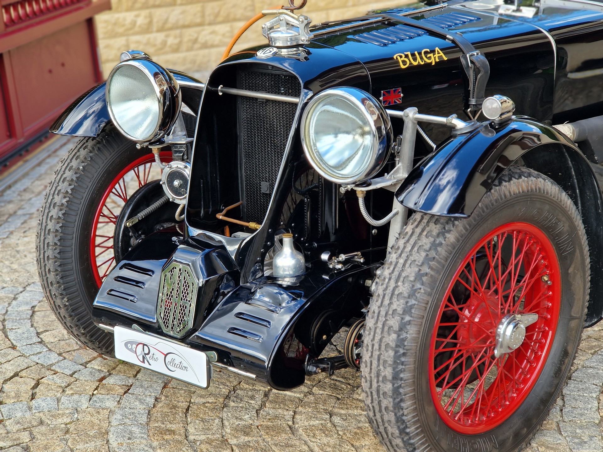 MG Q-Type Special Compressor - rarissime - passeport Fiva - Exp. vétéran 06.23-image-4