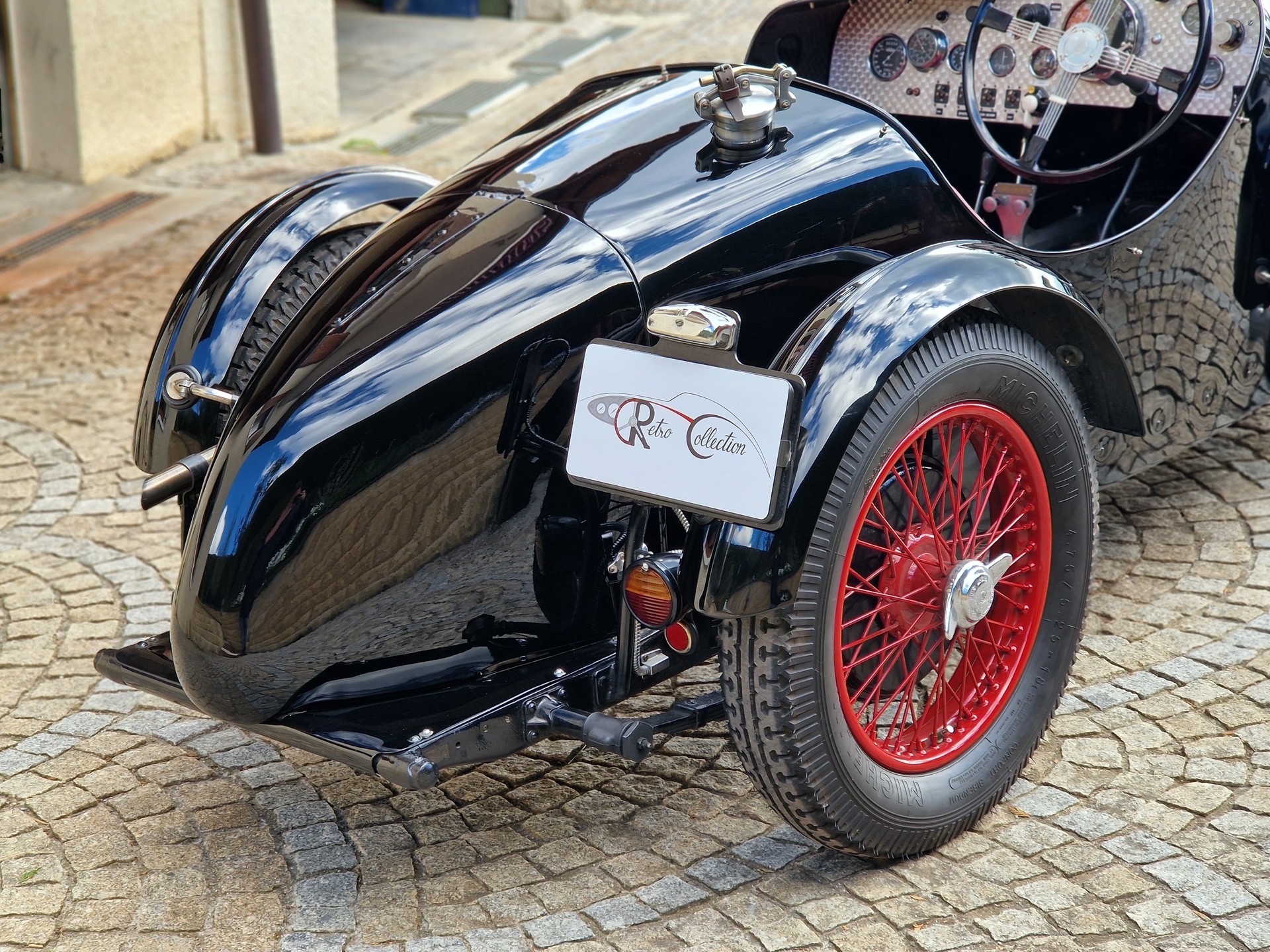 MG Q-Type Special Compressor - rarissime - passeport Fiva - Exp. vétéran 06.23-image-5