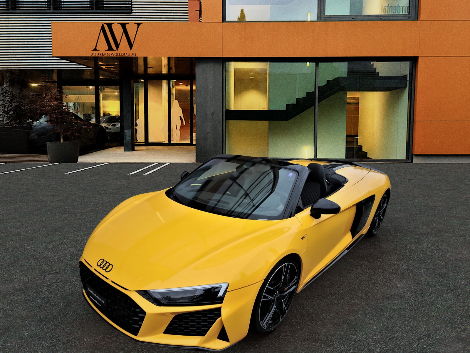 AUDI R8 Spyder 5.2 FSI V10 performance quattro S-Tronic-image-2