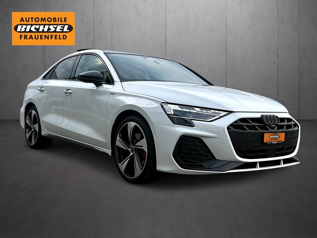 AUDI A3 Limousine 40 TFSI S line S-tronic quattro*Standheizung, Panodach, Carbon, Np;78'750.-Fr., (5-Jahre Garantie)-image-0
