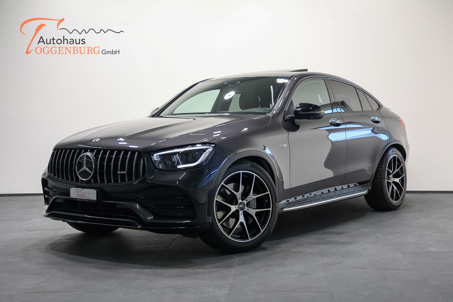 MERCEDES-BENZ GLC Coupé 43 AMG 4Matic 9G-Tronic *CH-Fahrzeug*Tieferlegung*Distanzscheiben*-image-0