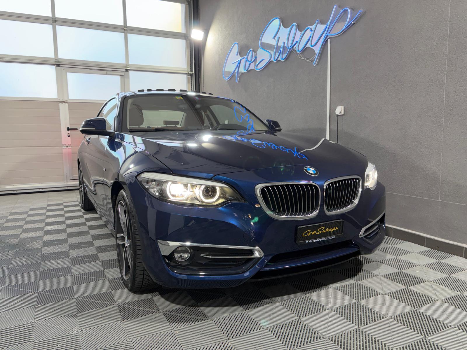 BMW 220i Luxury Line Steptronic - Toit ouvrant-image-7