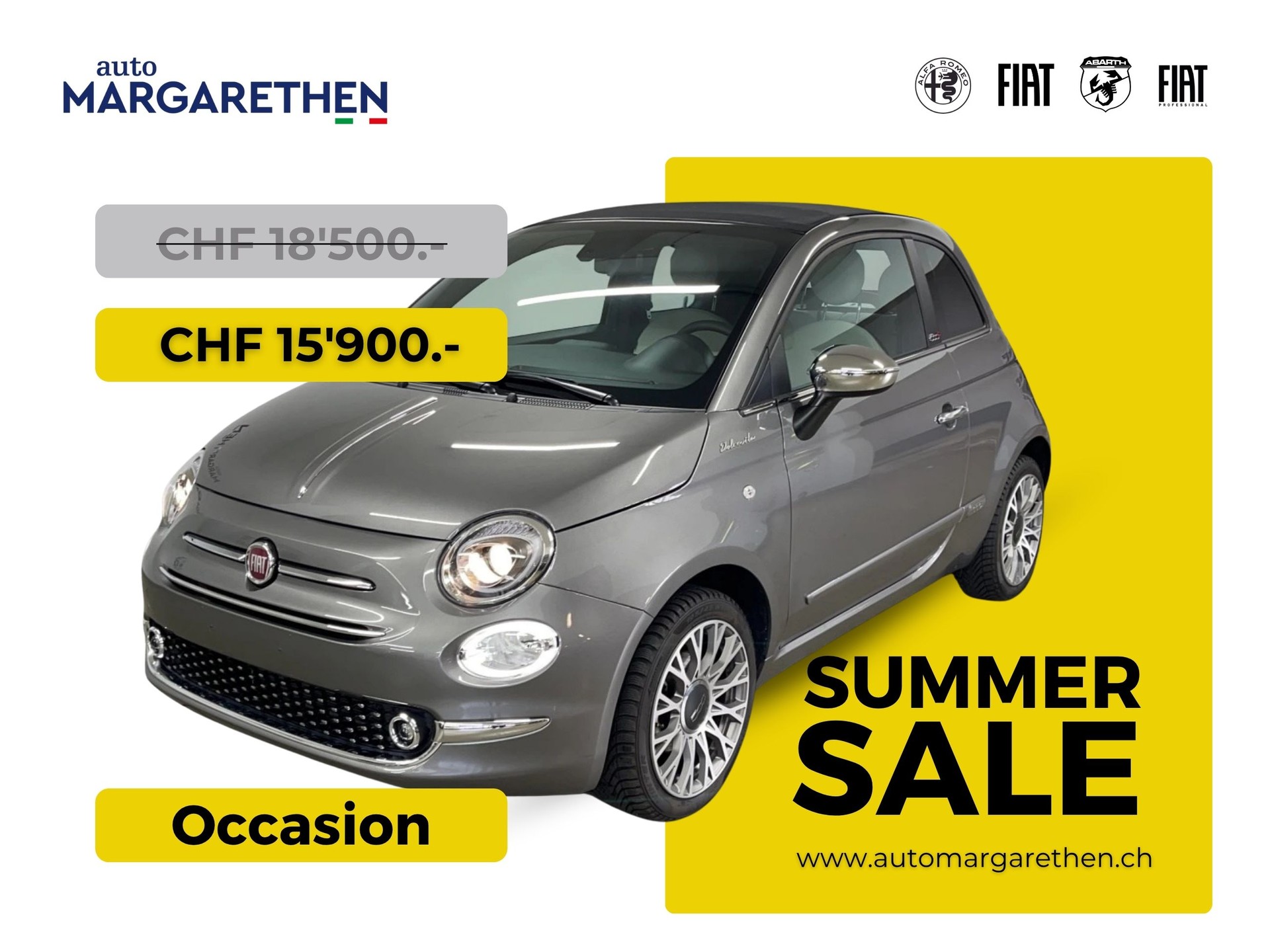 FIAT 500C Dolcevita 1.0 Hybrid-image-0