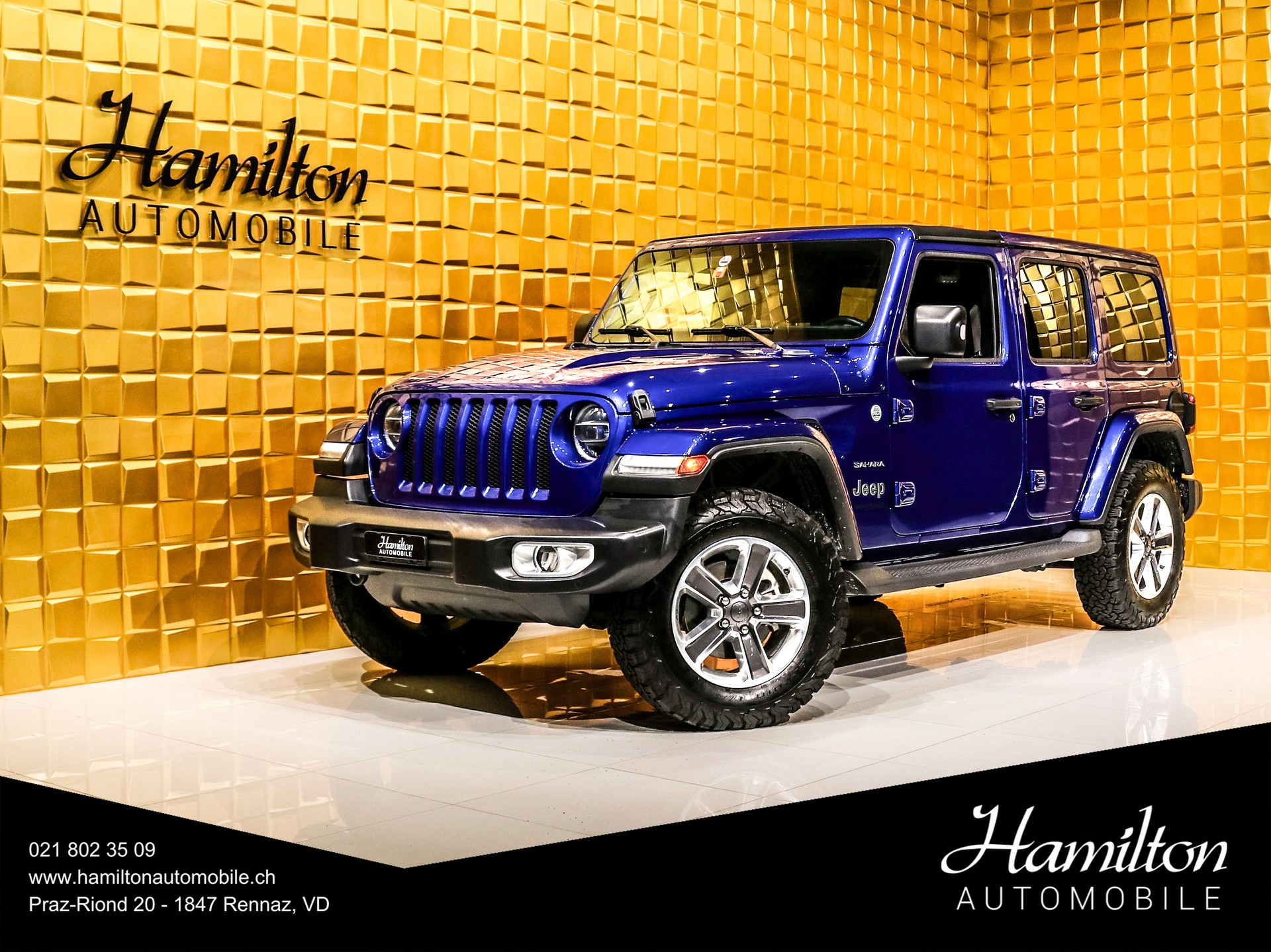 JEEP Wrangler 2.0 Unlimited SAHARA 4x4 A/T-image-0
