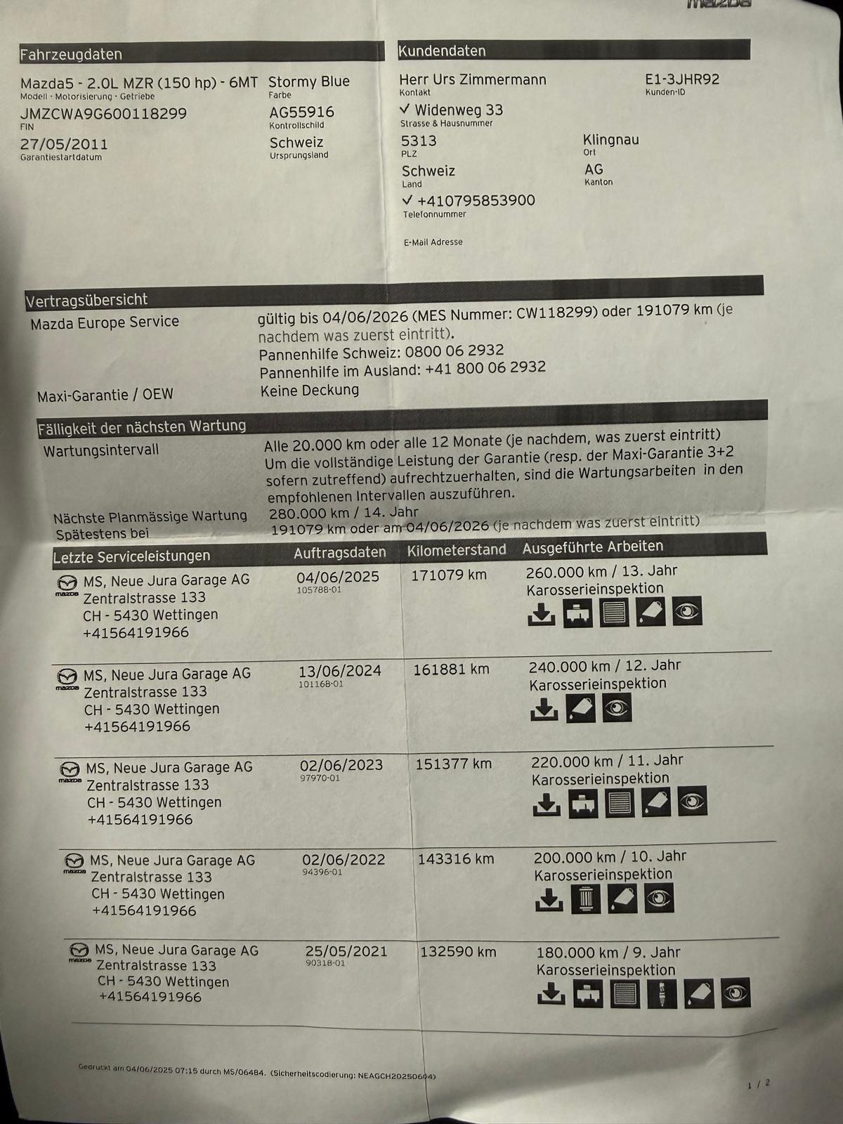 MAZDA 5 2.0 16V Exclusive-image-16