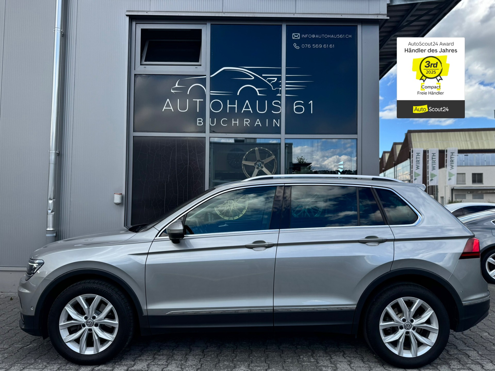 VW Tiguan 2.0TSI Highline 4Motion DSG / ab MFK bei Verkauf-image-0