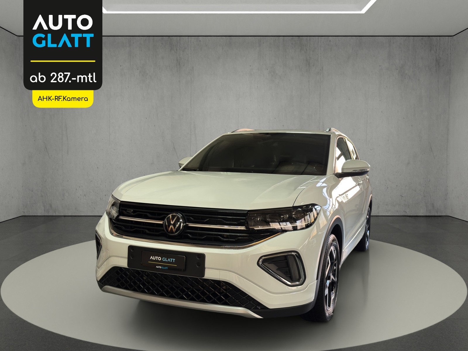 VW T-Cross 1.5 TSI EVO ACT R-Line DSG "AHK-Navi-RF.-Kamera"-image-0