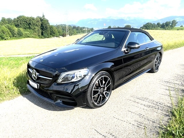 MERCEDES-BENZ C 200 AMG Line + Premium Cabriolet 4Matic 9G-Tronic-image-1