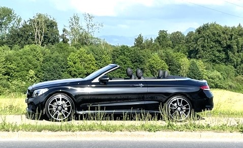 MERCEDES-BENZ C 200 AMG Line + Premium Cabriolet 4Matic 9G-Tronic-image-2