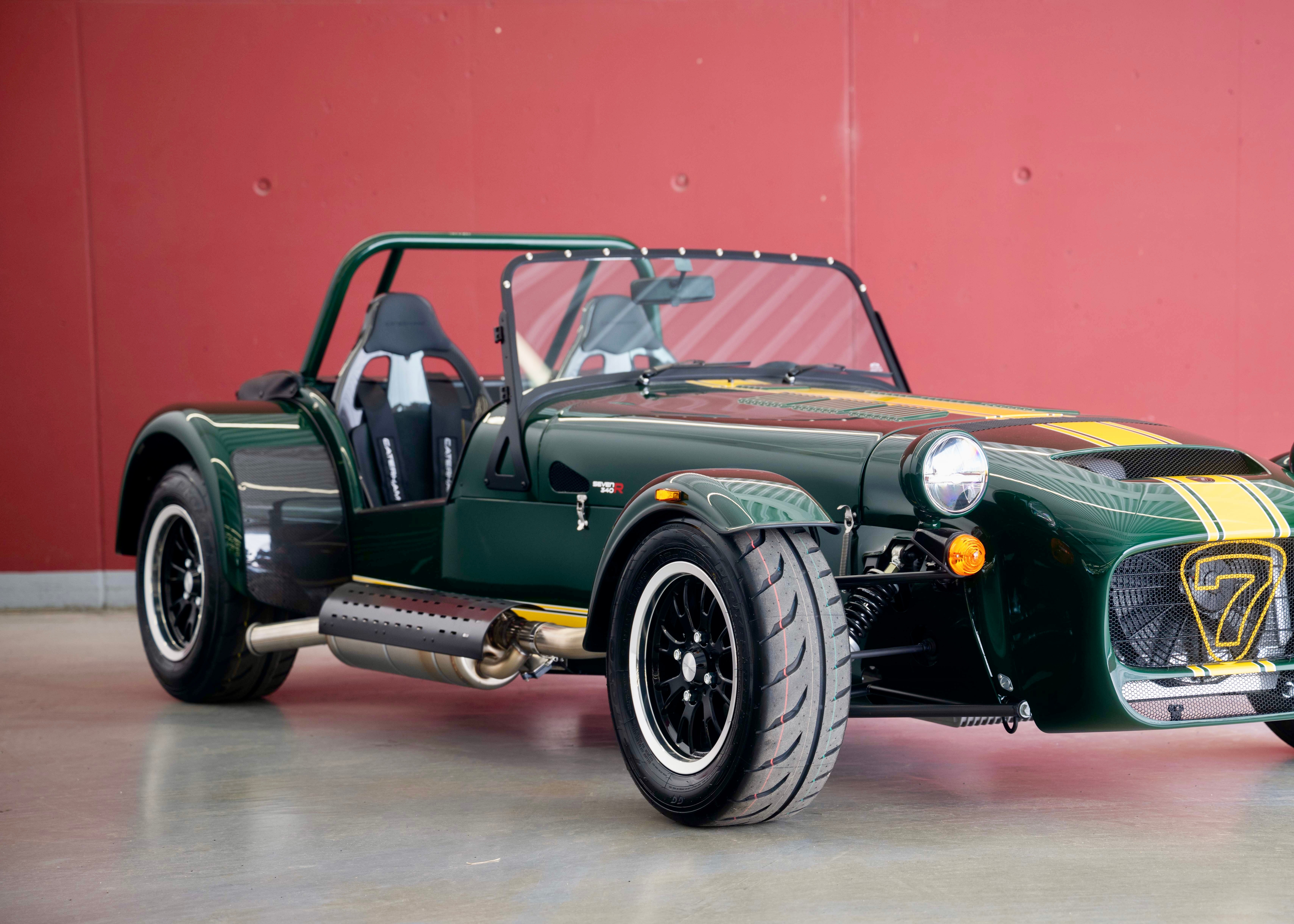 Image CATERHAM SEVEN Seven 340R SV (MY26, Swiss new car, Vintage Green paint, 24-month factory warranty)