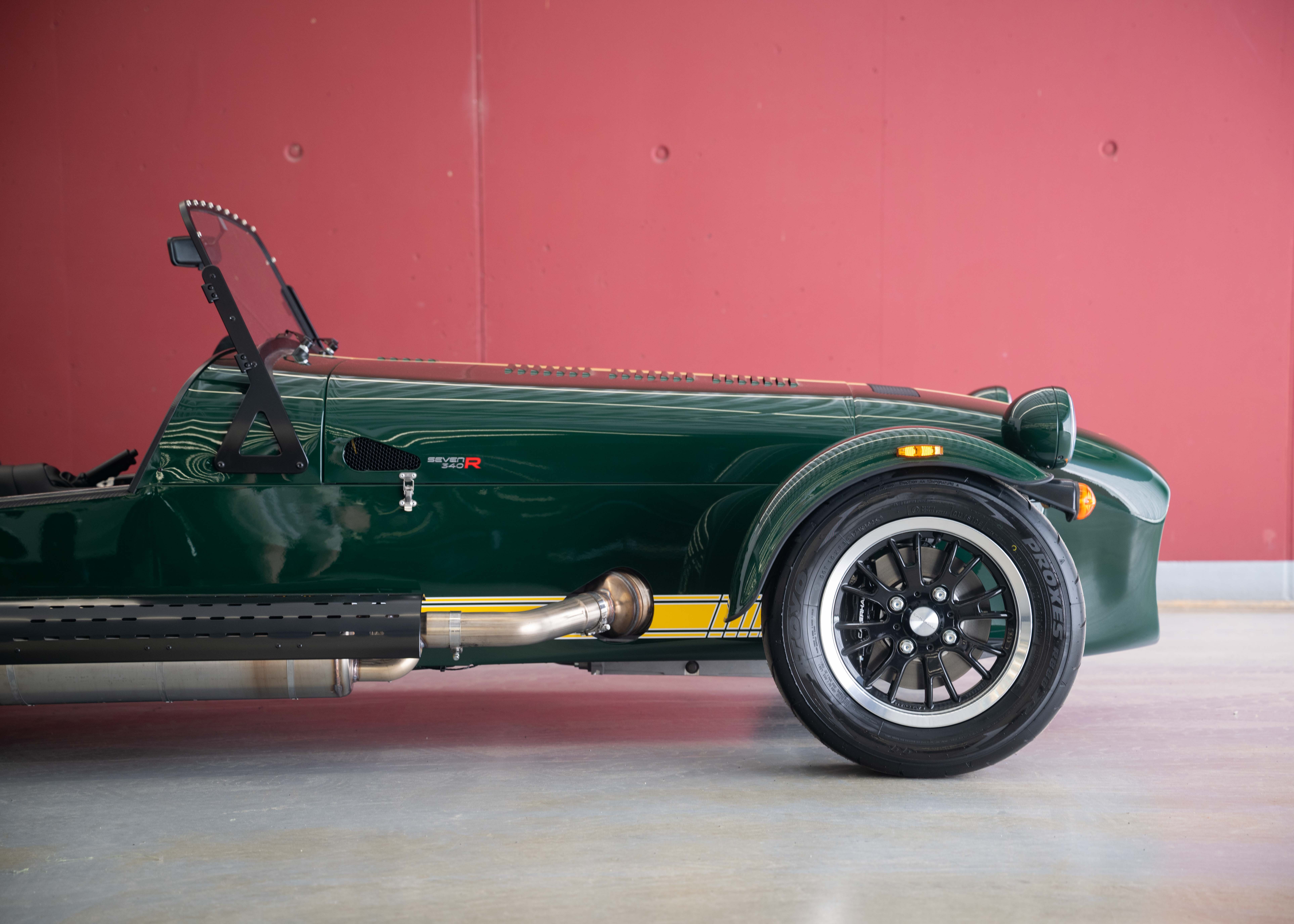 Image CATERHAM SEVEN Seven 340R SV (MY26, Swiss new car, Vintage Green paint, 24-month factory warranty)