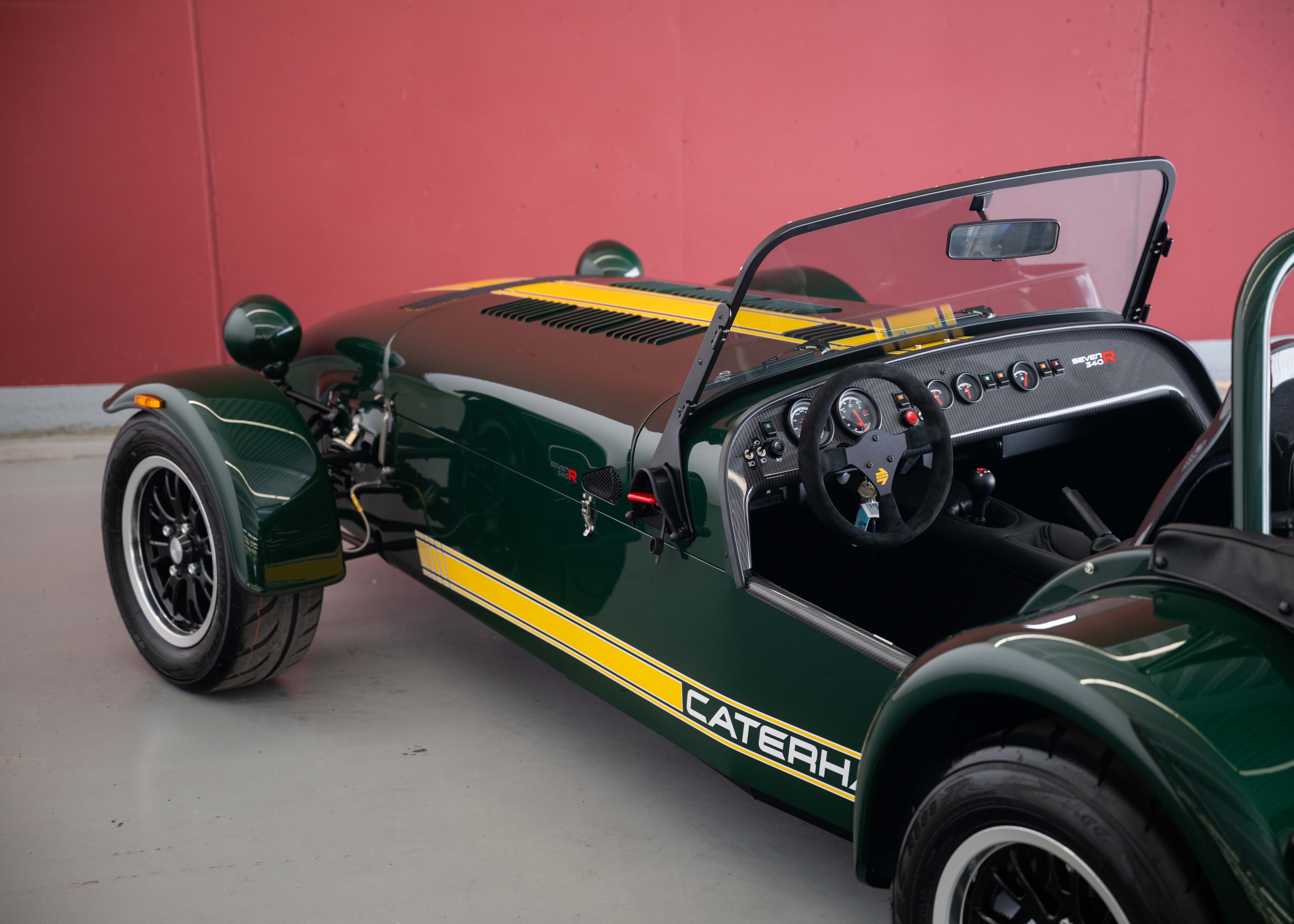 Image CATERHAM SEVEN Seven 340R SV (MY26, Swiss new car, Vintage Green paint, 24-month factory warranty)