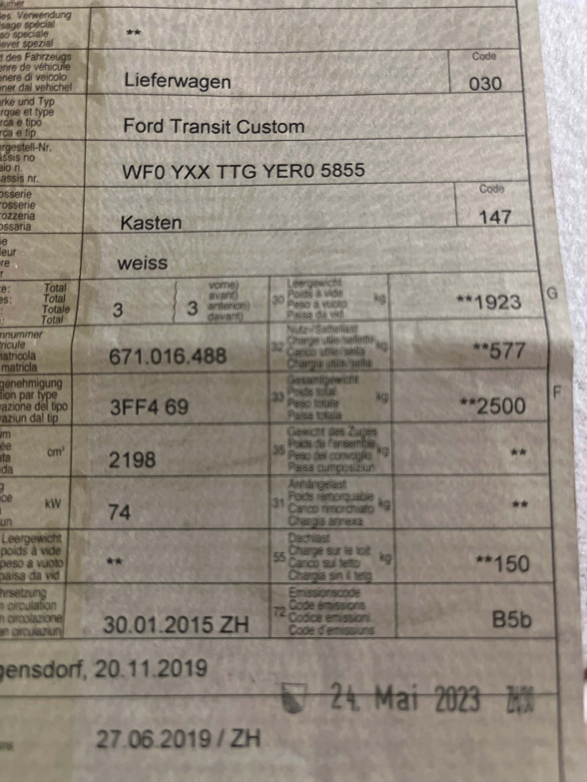 FORD Transit Custom Van 250 L1H1 Ambiente-image-14