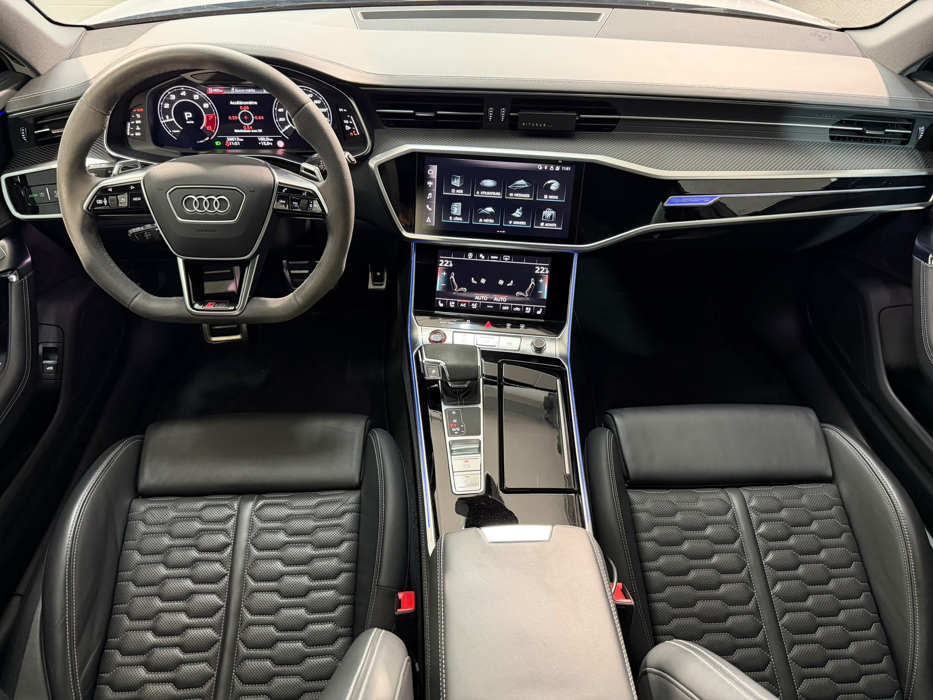AUDI RS6 Avant 4.0 TFSI V8 quattro 1ère main-image-10