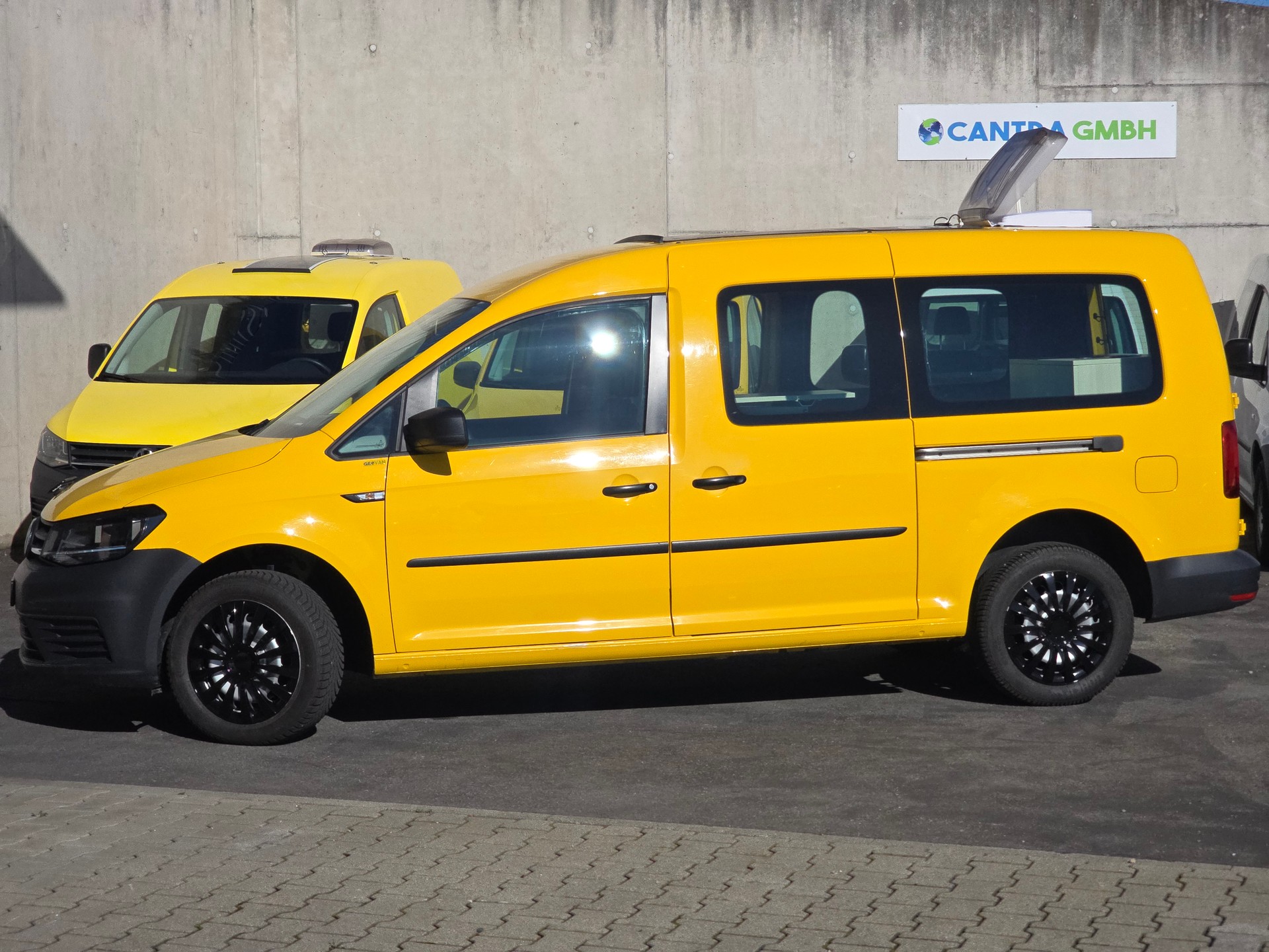 VW GEOVAN L - 102 PS Benzin - Klima - PDC hinten - DAB+ - 2 x Schiebetür - grosses Fensterpaket-image-3