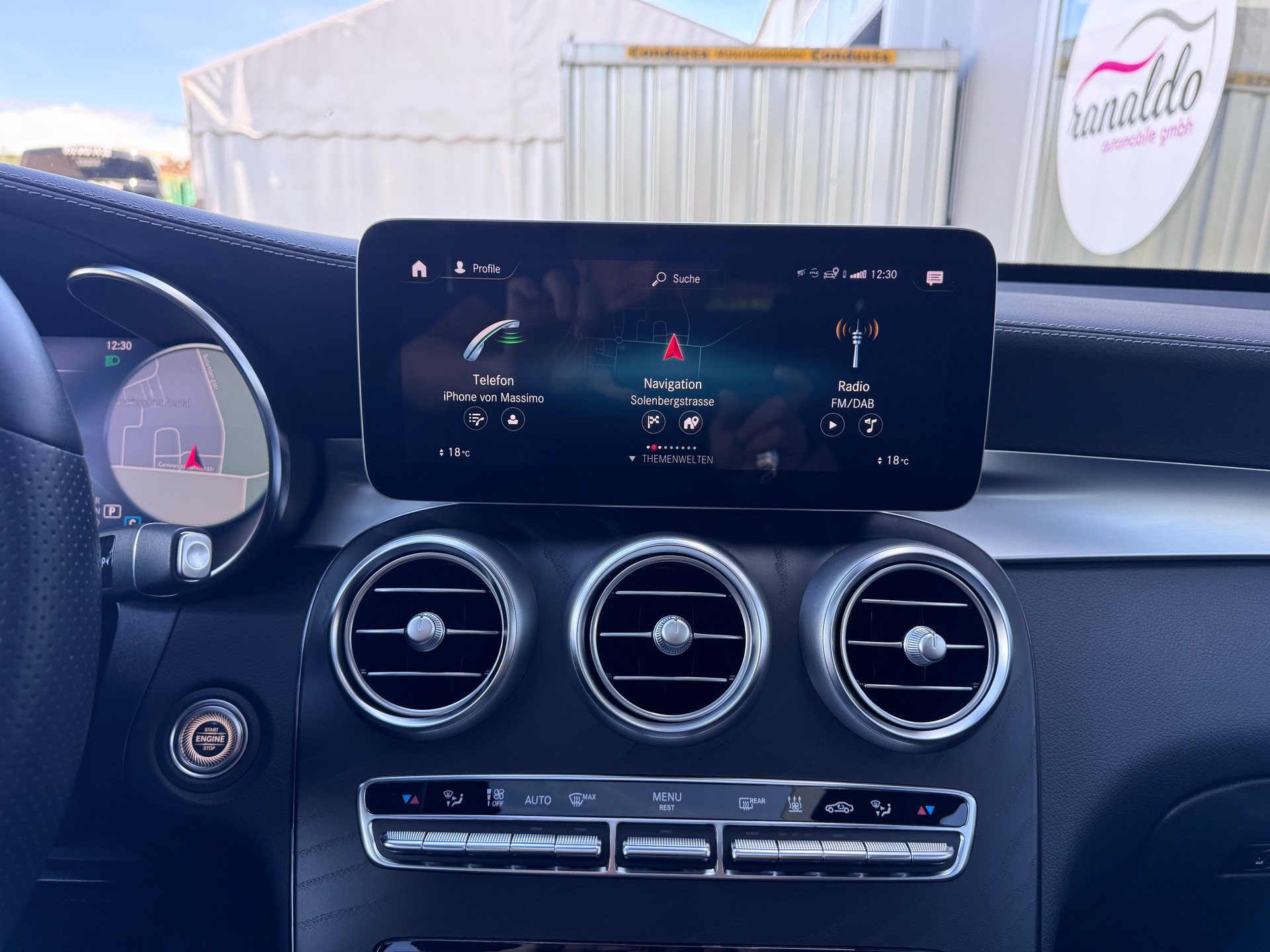 MERCEDES-BENZ GLC Coupé 400 d AMG-SPORTPAKET4x4 9G-Tronic+PANORAMA+ACC+LUFTFEDERUNG+STANDHEIZUNG+AHK 2'500KG+TRITTBRETTER+20"ALU+Winterräder+-image-23