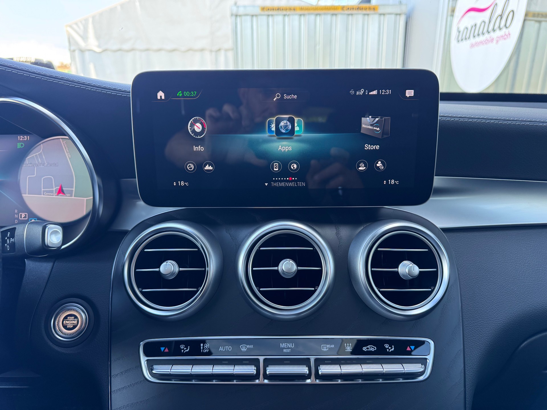 MERCEDES-BENZ GLC Coupé 400 d AMG-SPORTPAKET4x4 9G-Tronic+PANORAMA+ACC+LUFTFEDERUNG+STANDHEIZUNG+AHK 2'500KG+TRITTBRETTER+20"ALU+Winterräder+-image-25