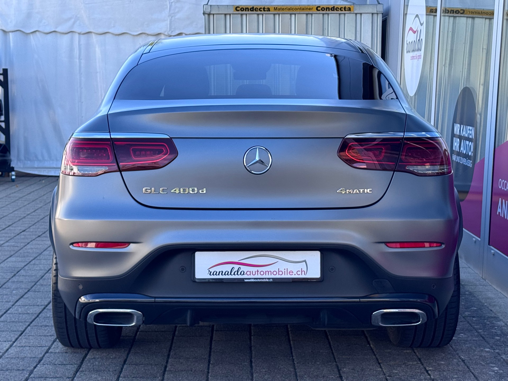MERCEDES-BENZ GLC Coupé 400 d AMG-SPORTPAKET4x4 9G-Tronic+PANORAMA+ACC+LUFTFEDERUNG+STANDHEIZUNG+AHK 2'500KG+TRITTBRETTER+20"ALU+Winterräder+-image-5