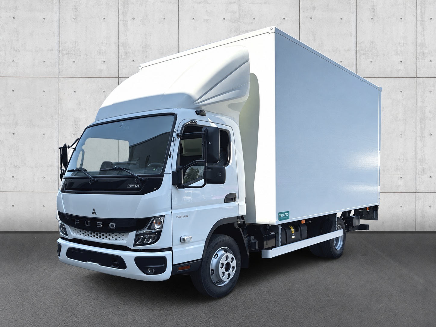 MITSUBISHI FUSO Canter 7C18 4x2 Koffer LBW-image-0