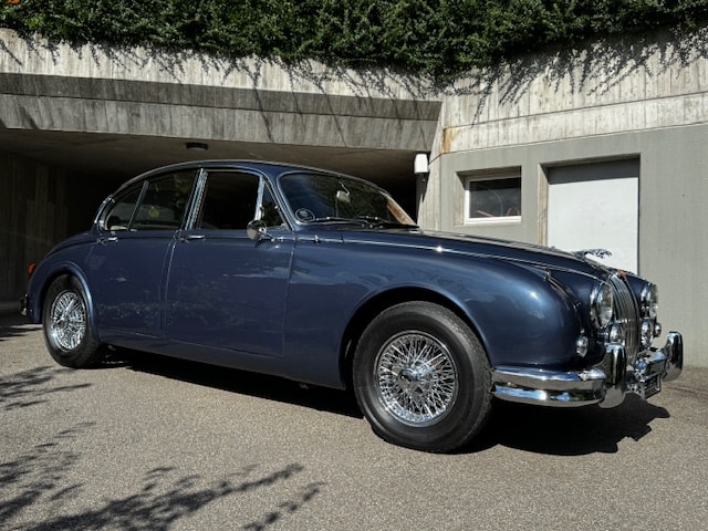 JAGUAR MK 2 3.4 Litre | O-iO Update | EZ Servolenkung | verstellbares Lenkrad | elektr. Choke-image-1