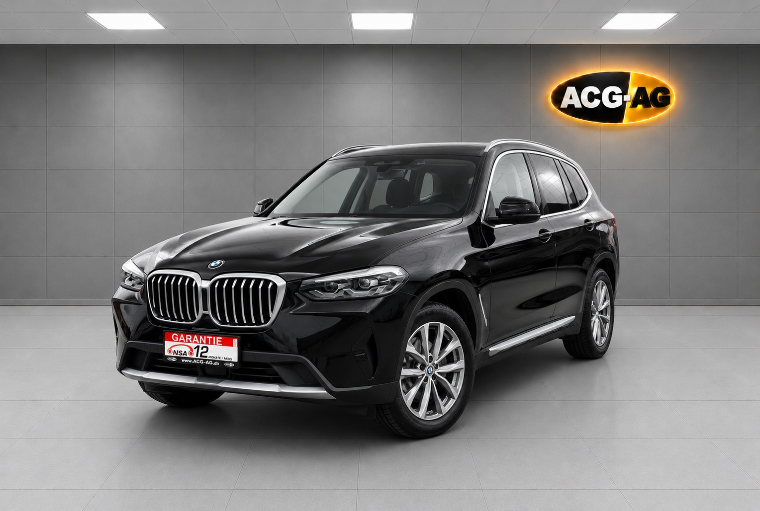 BMW X3 xDrive 48V 20d ** Voll-Leder ** Gr-Navi ** RF-Kamera ** Abstandsregelsysteme ** Sitzheizung mit Sport Sitz ** Modell 2023 **-showroom-element-2