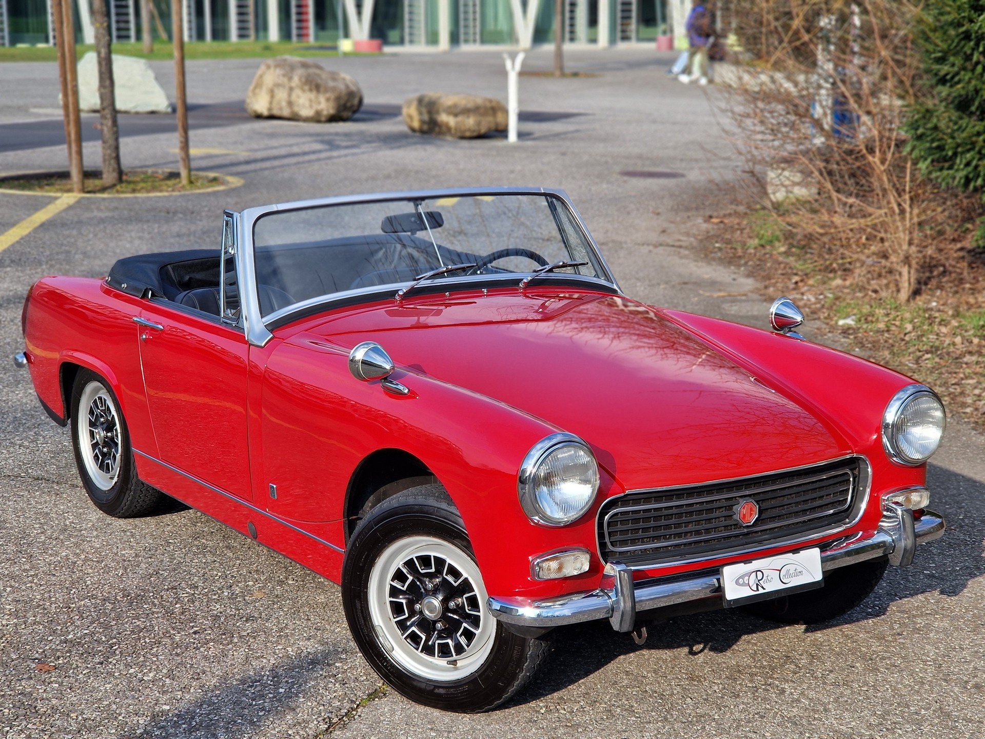 MG MG Midget MK III - Voiture CH - en excellent état - service du jour - Exp. vétéran 07.25-image-5