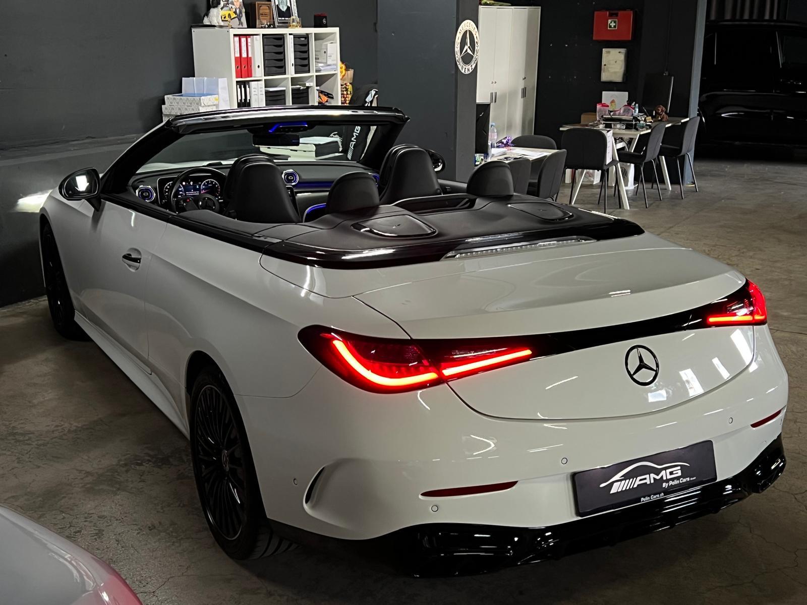 MERCEDES-BENZ CLE 200 Cabrio AMG Bodykit Limited White&Black Performance 9G-Tronic MB Werksgarantie-image-7
