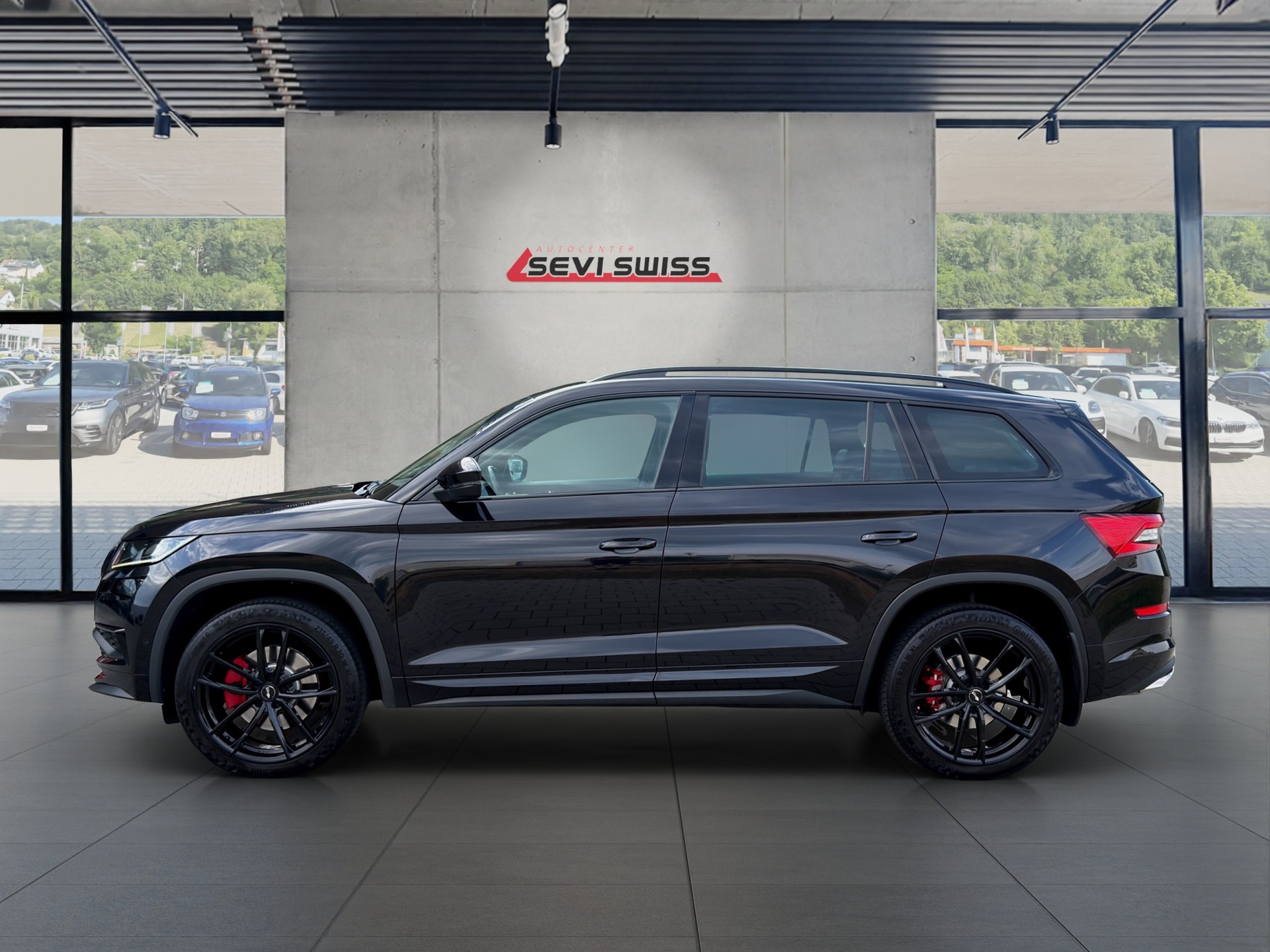 SKODA Kodiaq 2.0 Bi-TDI SCR RS 4x4 DSG,Frisch ab MFK,1 Jahr oder 20000km Garantie auf Motor und Getriebe inkl.*-image-4