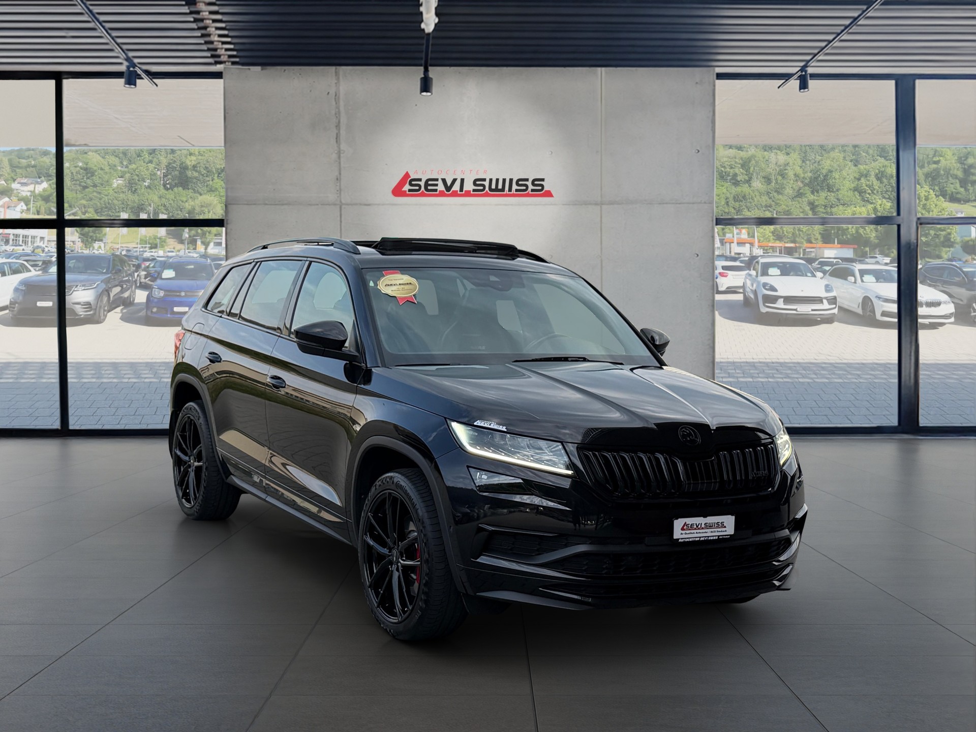 SKODA Kodiaq 2.0 Bi-TDI SCR RS 4x4 DSG,Frisch ab MFK,1 Jahr oder 20000km Garantie auf Motor und Getriebe inkl.*-image-0