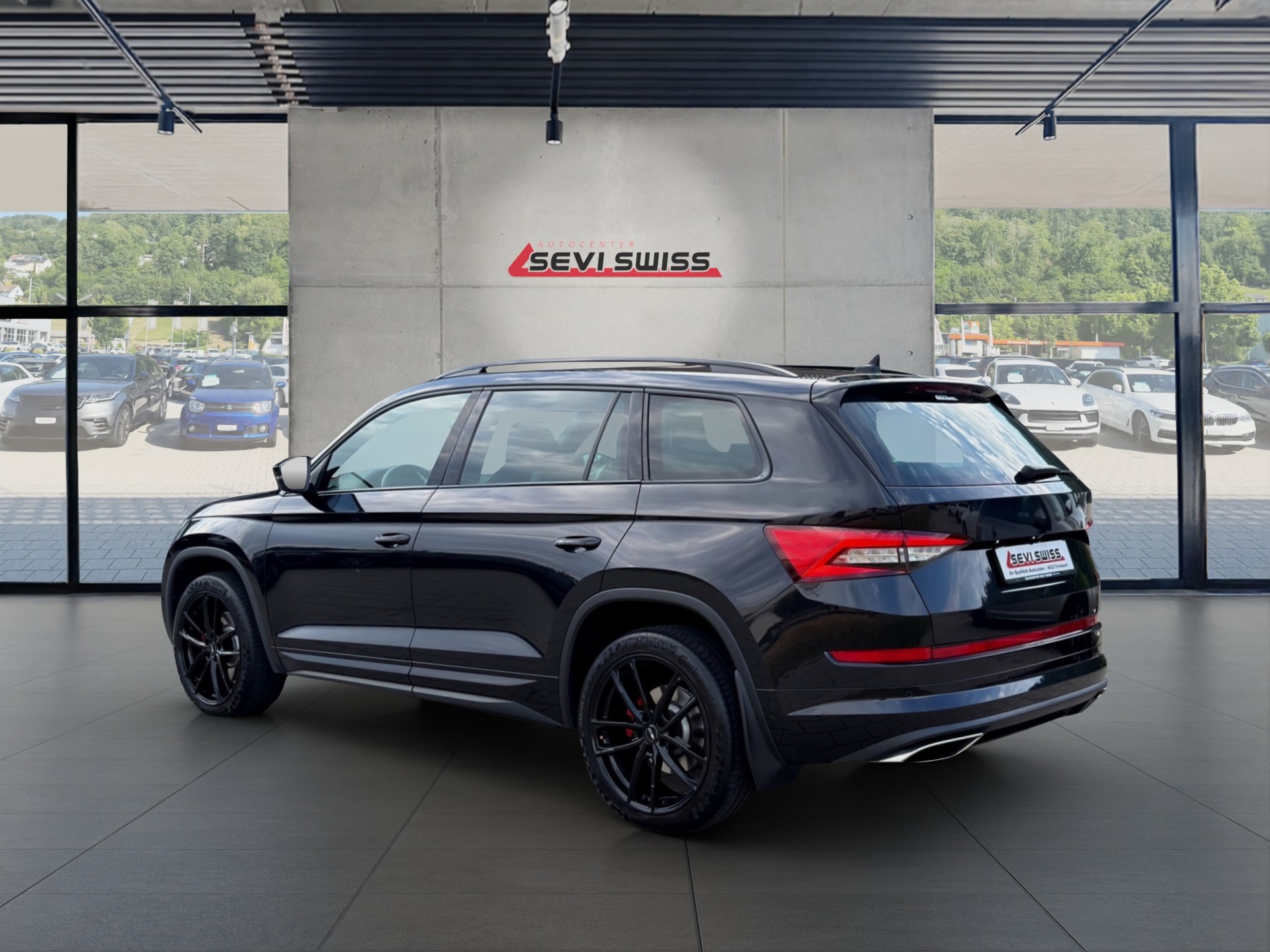 SKODA Kodiaq 2.0 Bi-TDI SCR RS 4x4 DSG,Frisch ab MFK,1 Jahr oder 20000km Garantie auf Motor und Getriebe inkl.*-image-3
