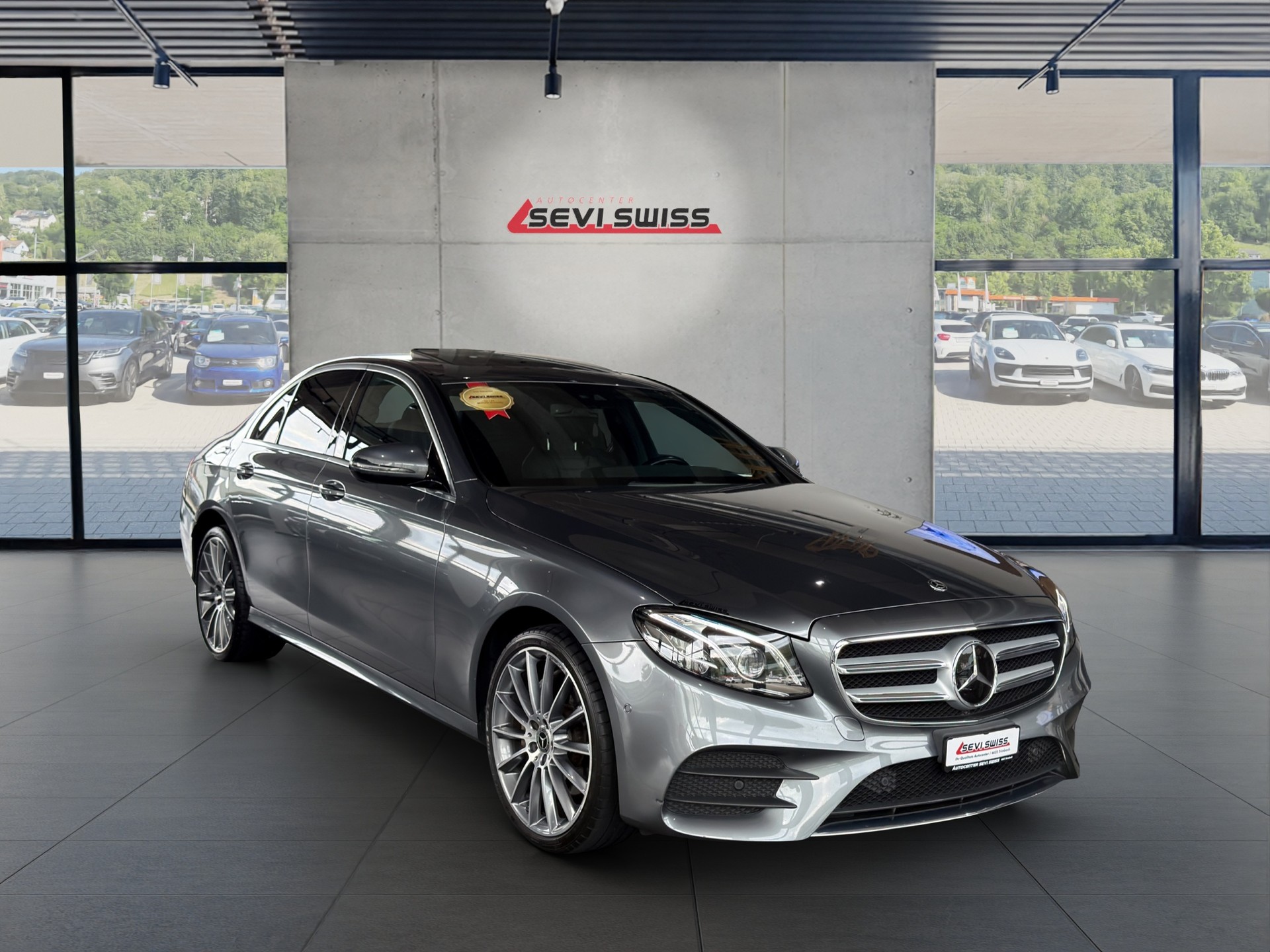 MERCEDES-BENZ E 220 d AMG Line 4Matic 9G-Tronic*Frisch ab MFK,1 Jahr oder 20000km Garantie auf Motor und Getriebe inkl.*-image-0