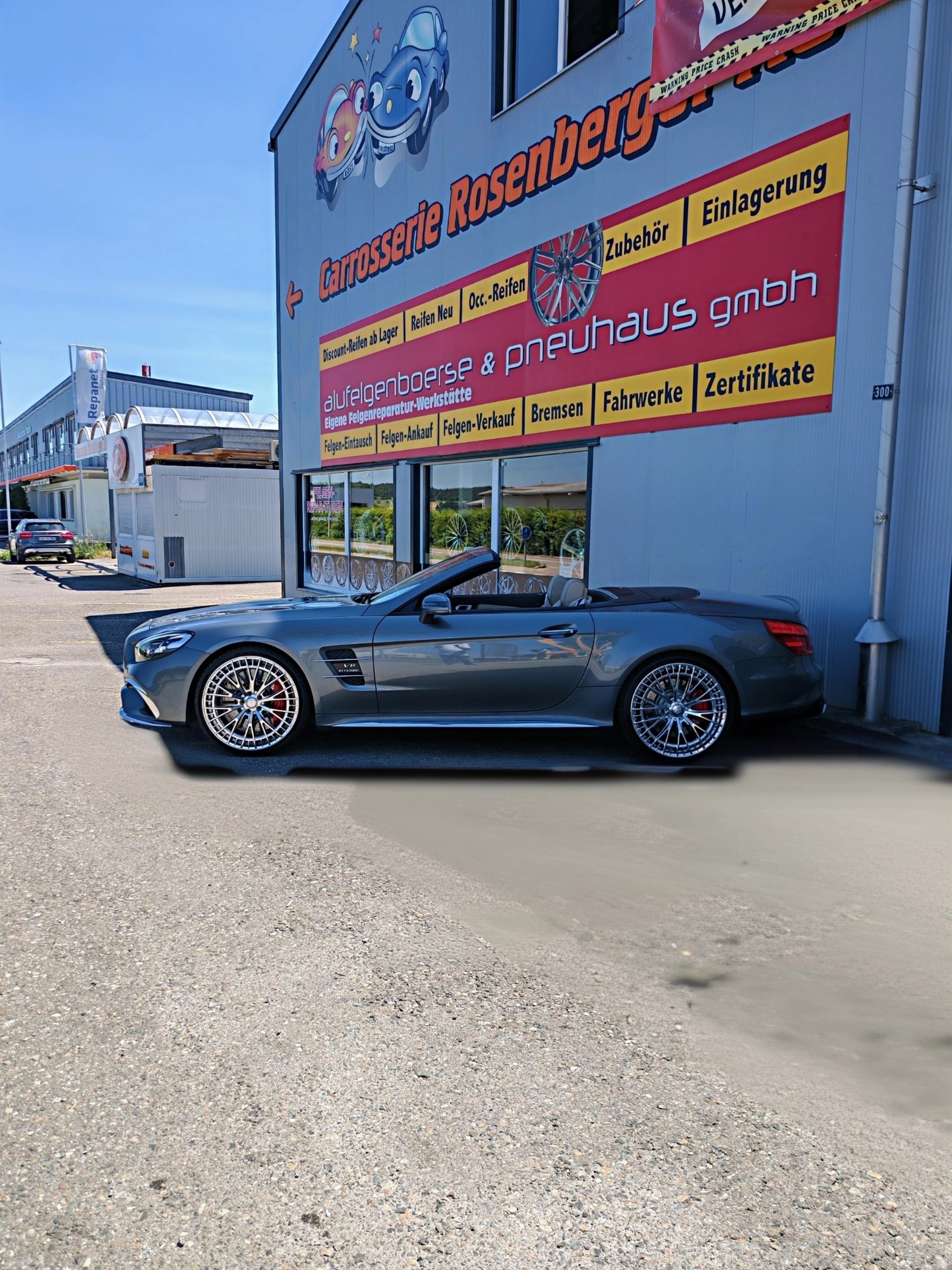 MERCEDES-BENZ SL 63 AMG Speedshift ohne OPF One of One Vollausstattung Werksumbau SL65 V/Max offen-image-23