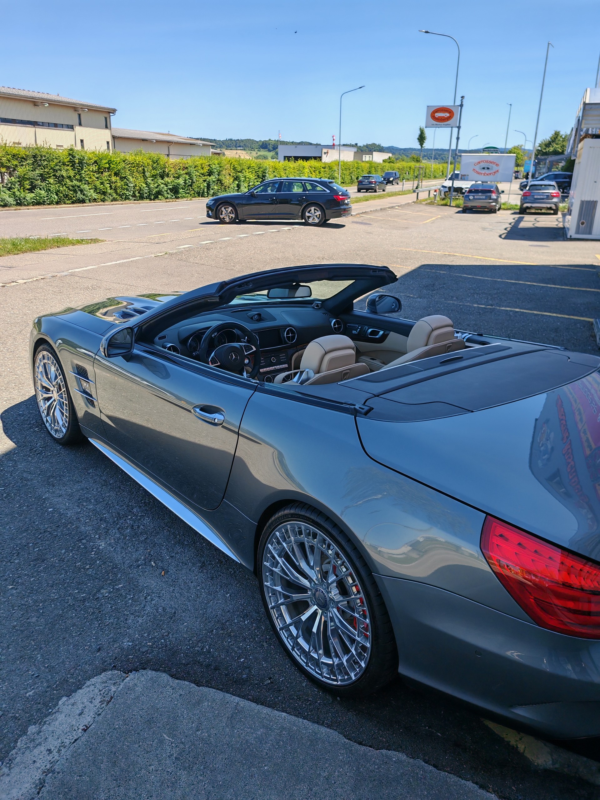 MERCEDES-BENZ SL 63 AMG Speedshift ohne OPF One of One Vollausstattung Werksumbau SL65 V/Max offen-image-22