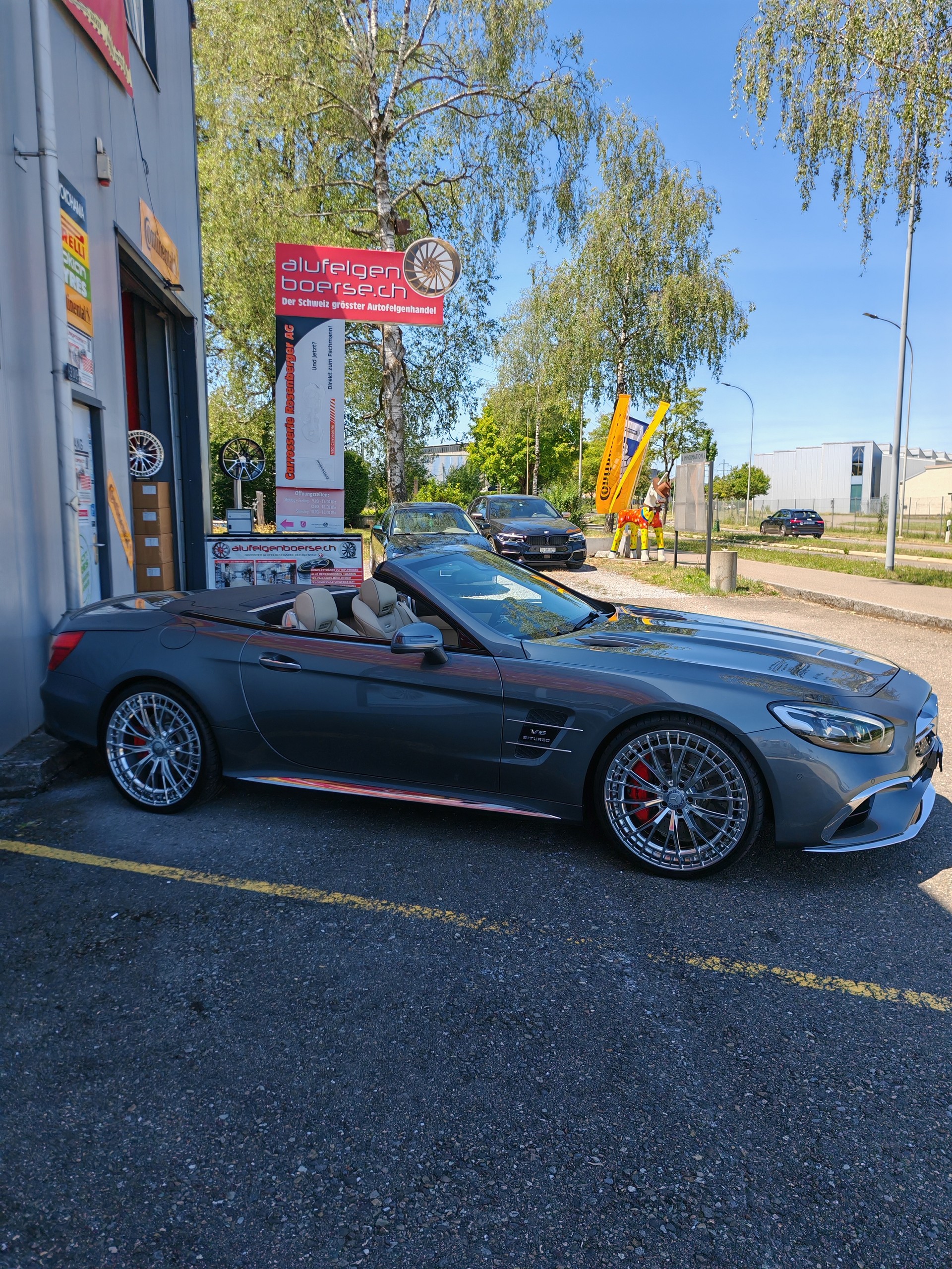 MERCEDES-BENZ SL 63 AMG Speedshift ohne OPF One of One Vollausstattung Werksumbau SL65 V/Max offen-image-24