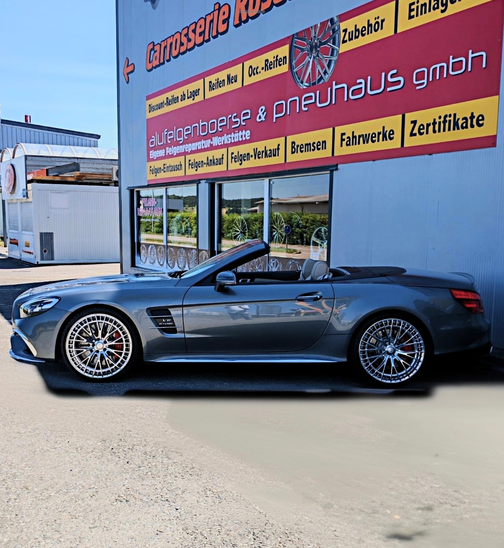 MERCEDES-BENZ SL 63 AMG Speedshift ohne OPF One of One Vollausstattung Werksumbau SL65 V/Max offen-image-25