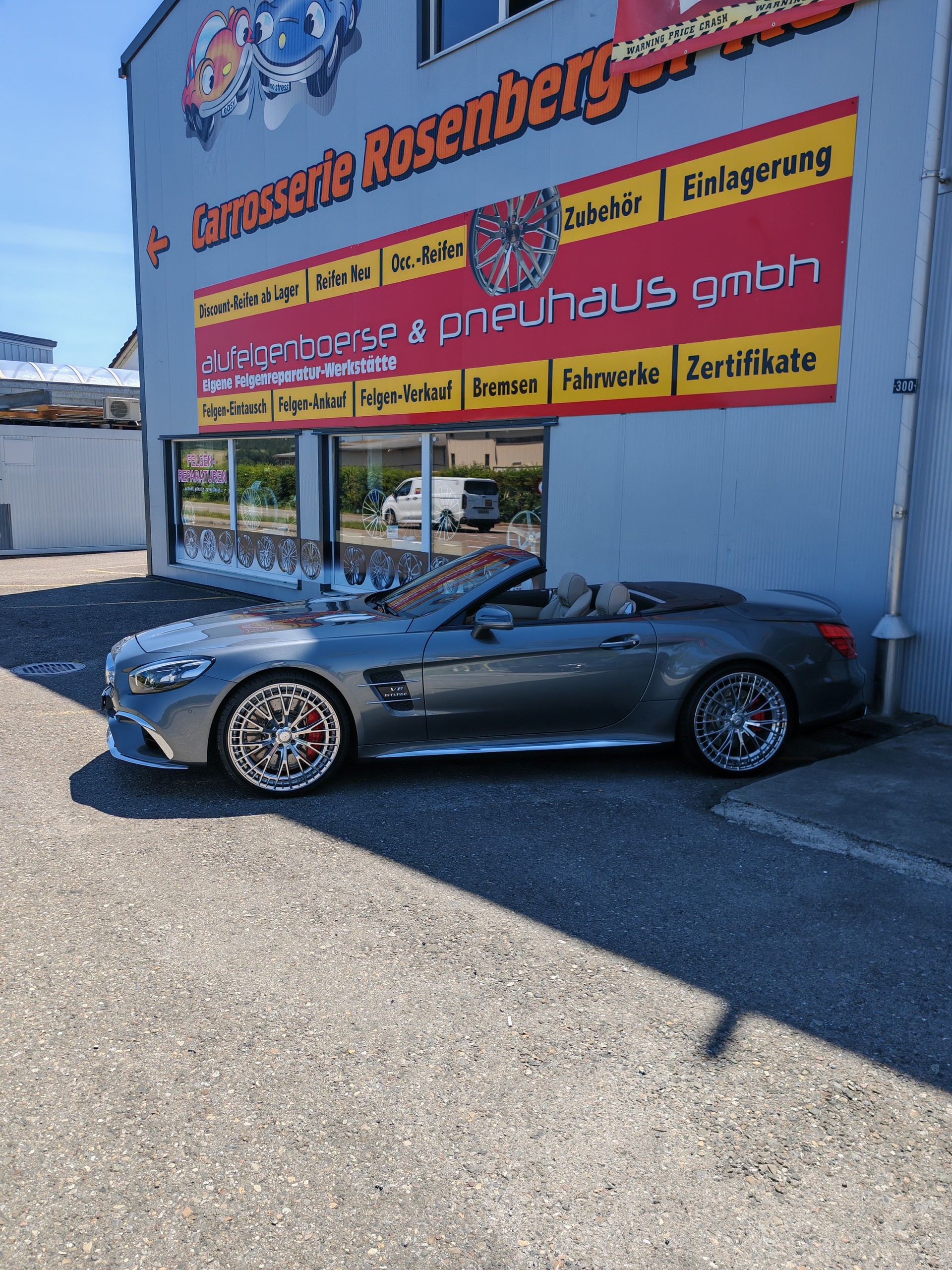 MERCEDES-BENZ SL 63 AMG Speedshift ohne OPF One of One Vollausstattung Werksumbau SL65 V/Max offen-image-1