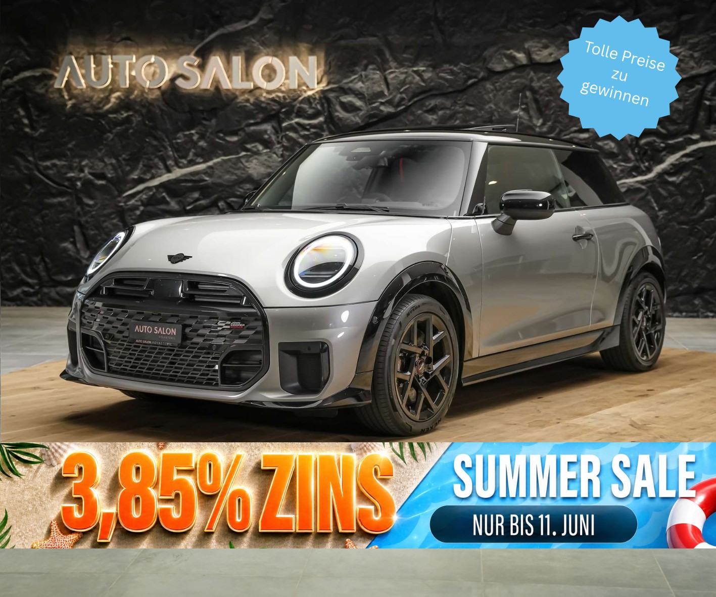 MINI Cooper S DKG John Cooper Works Trim *Neues Modell*Panorama*Head-Up*-image-0
