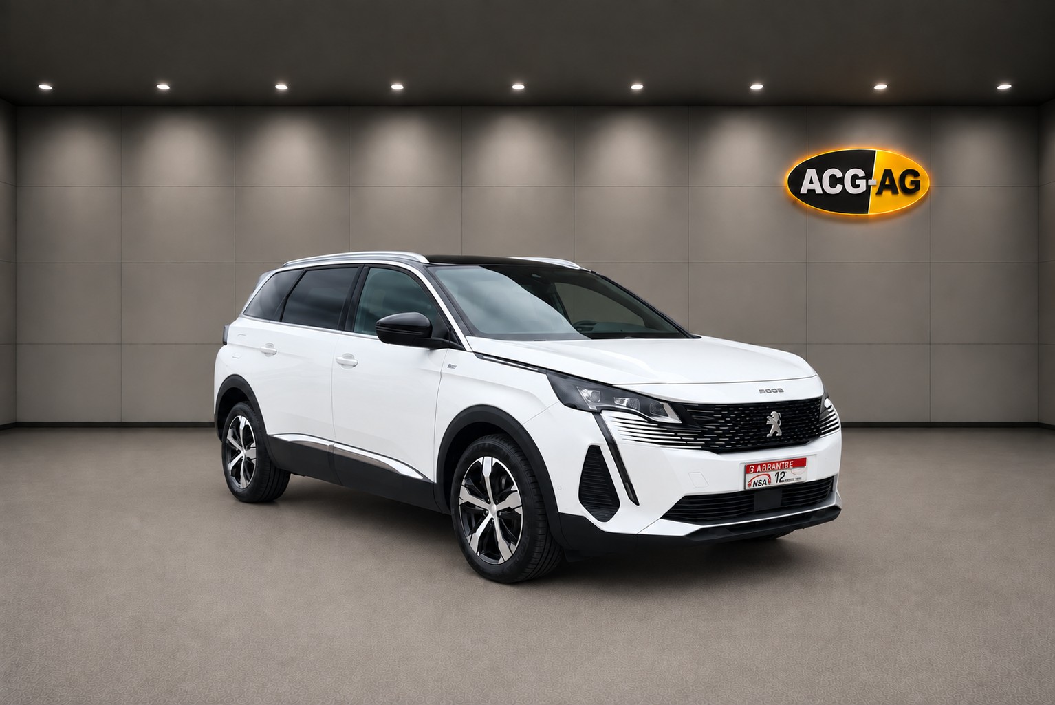 PEUGEOT 5008 1.5 BlueHDi GT EAT8 ** 7-Plätzer ** Alcantara-Leder ** G.Navi ** RF-Kamera ** PDC V + H ** Modell 2023 **-image-0
