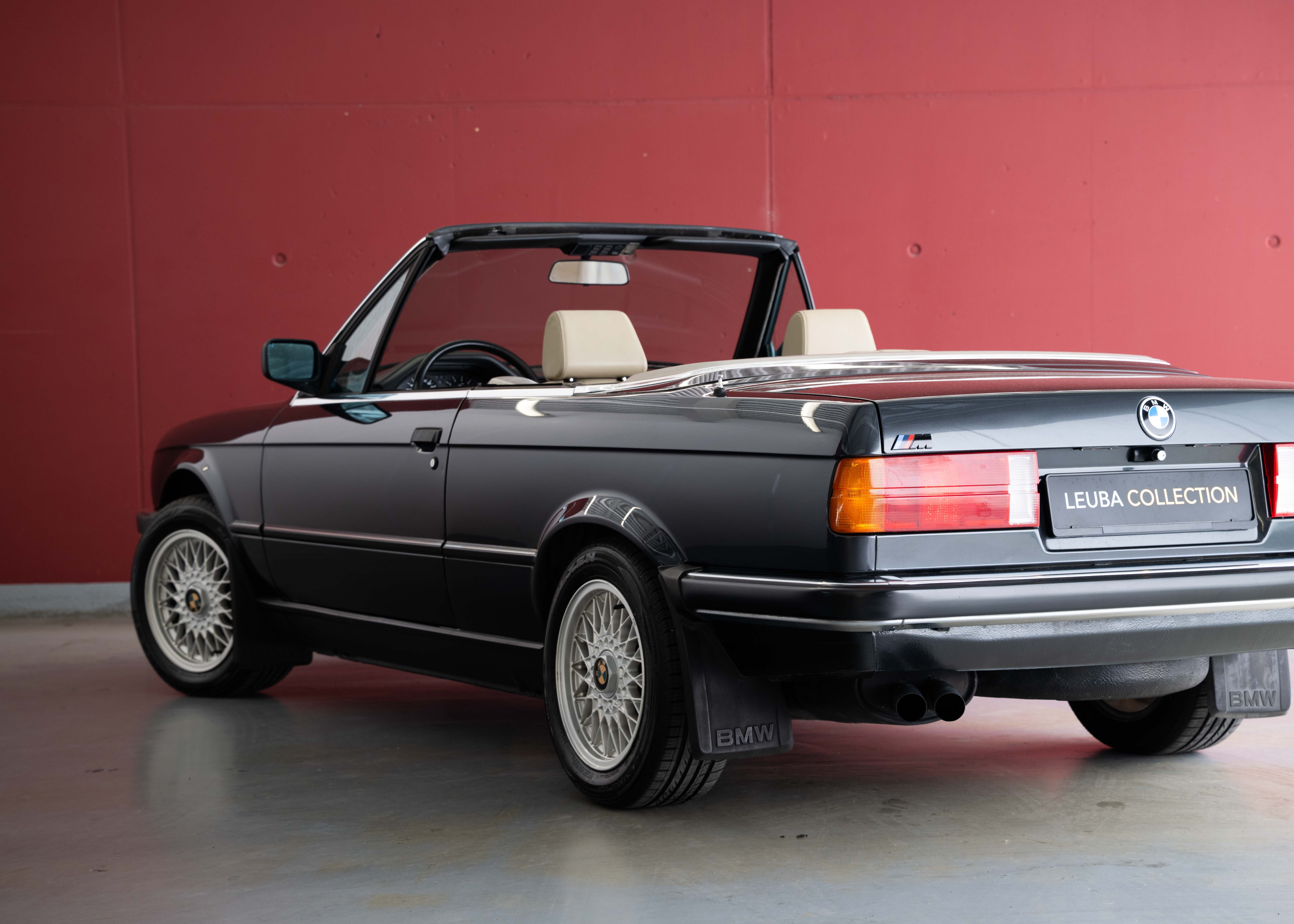 Image BMW 325 325i E30 Cabrio (1st hand Swiss car, fully documented, never restored, 1st paint)