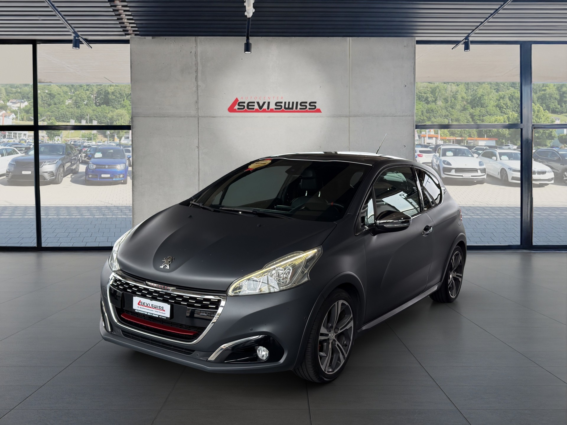 PEUGEOT 208 1.6 Turbo GTi*Ice Silver Matt*Frisch ab MFK,1 Jahr oder 20'000km Garantie auf Motor und Getriebe*-image-5