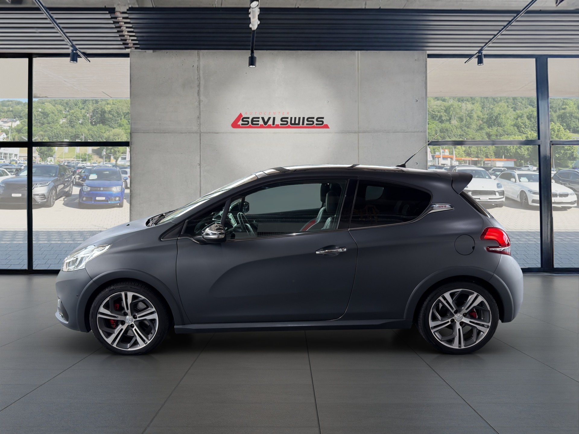 PEUGEOT 208 1.6 Turbo GTi*Ice Silver Matt*Frisch ab MFK,1 Jahr oder 20'000km Garantie auf Motor und Getriebe*-image-4
