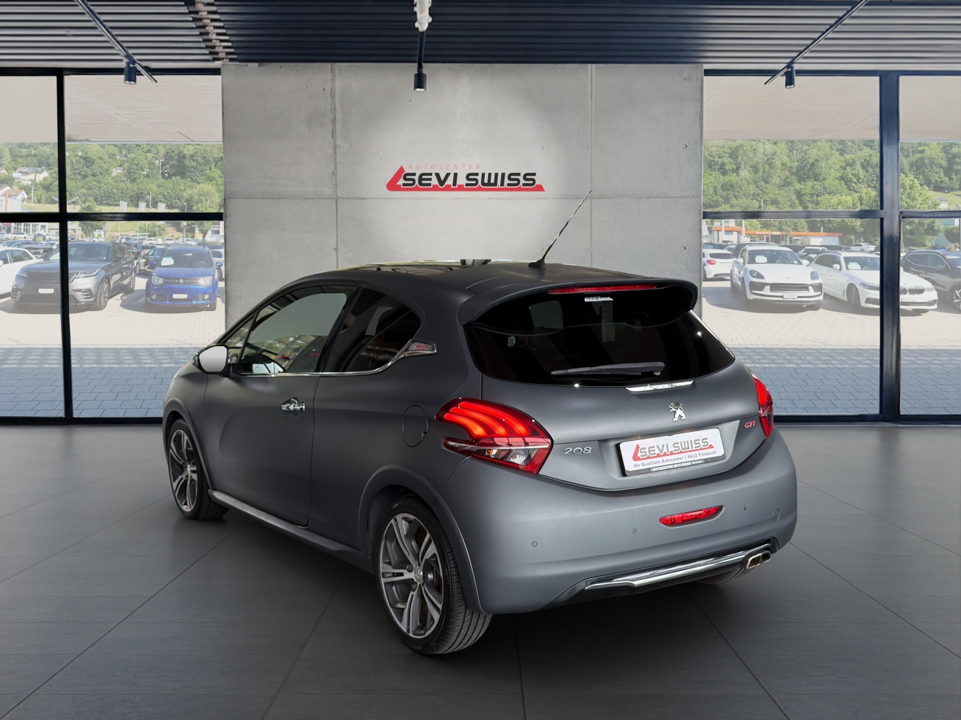 PEUGEOT 208 1.6 Turbo GTi*Ice Silver Matt*Frisch ab MFK,1 Jahr oder 20'000km Garantie auf Motor und Getriebe*-image-3