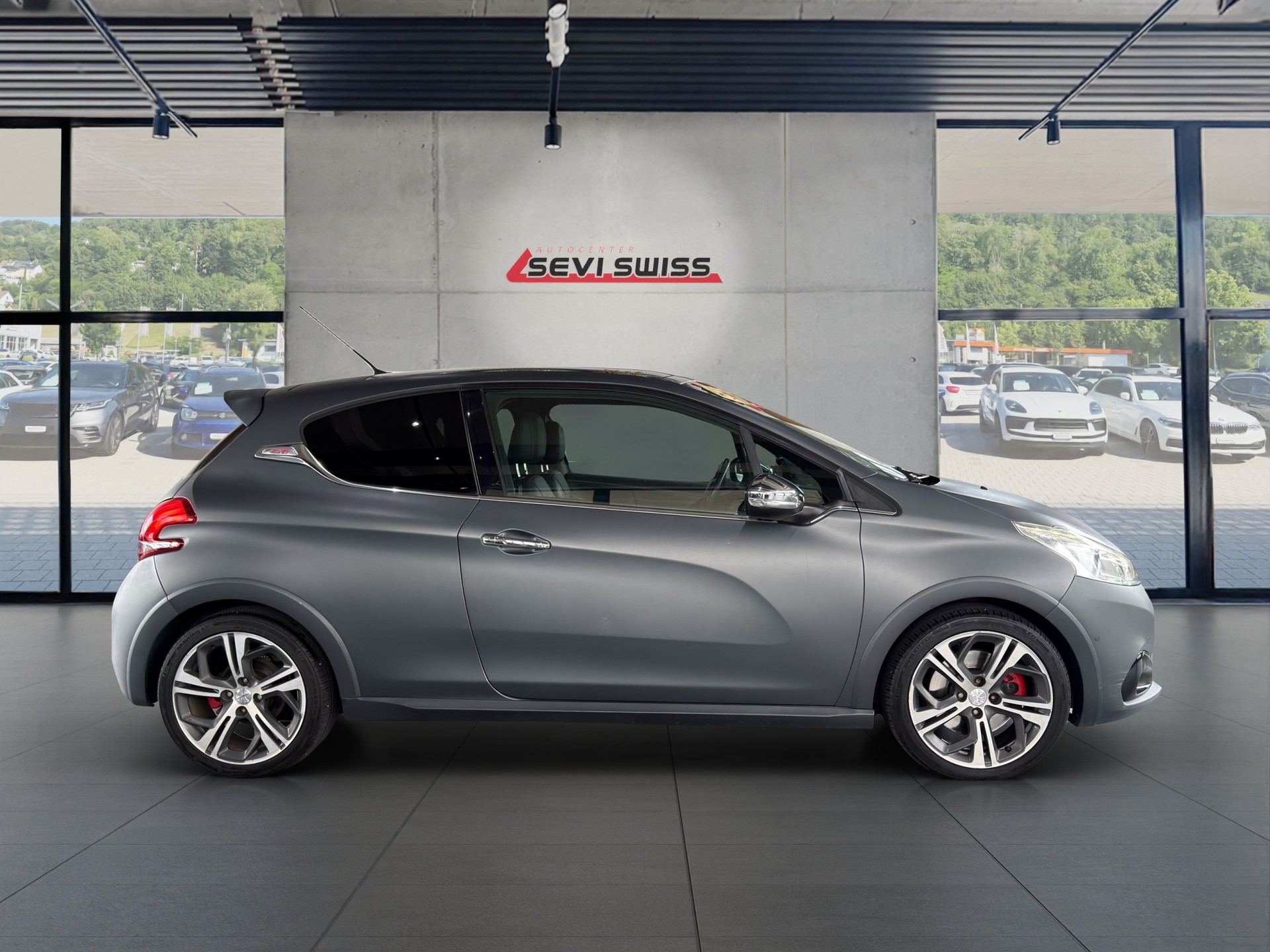 PEUGEOT 208 1.6 Turbo GTi*Ice Silver Matt*Frisch ab MFK,1 Jahr oder 20'000km Garantie auf Motor und Getriebe*-image-1
