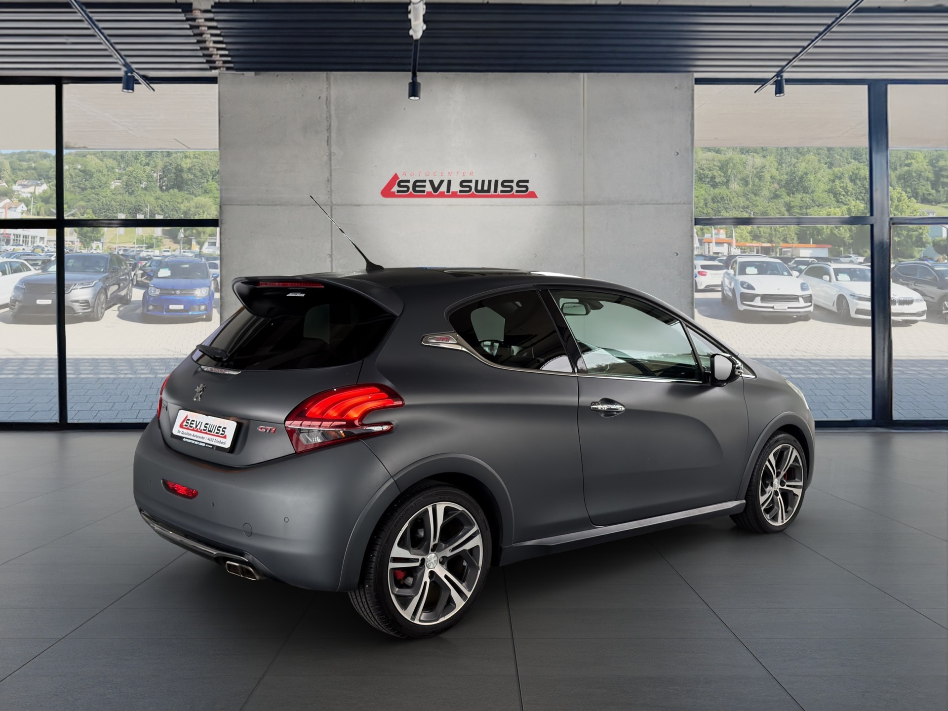 PEUGEOT 208 1.6 Turbo GTi*Ice Silver Matt*Frisch ab MFK,1 Jahr oder 20'000km Garantie auf Motor und Getriebe*-image-2