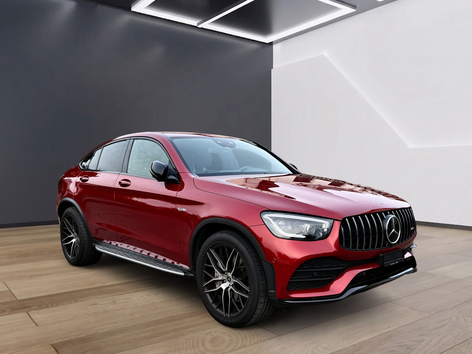 MERCEDES-BENZ GLC COUPÉ 43 AMG 4MATIC 9G-TRONIC*PERFORMANCE ABGASANLAGE*EL. PANORAMA-GLASSCHIEBEDACH*EL. AHK*8FACH BEREIFT*