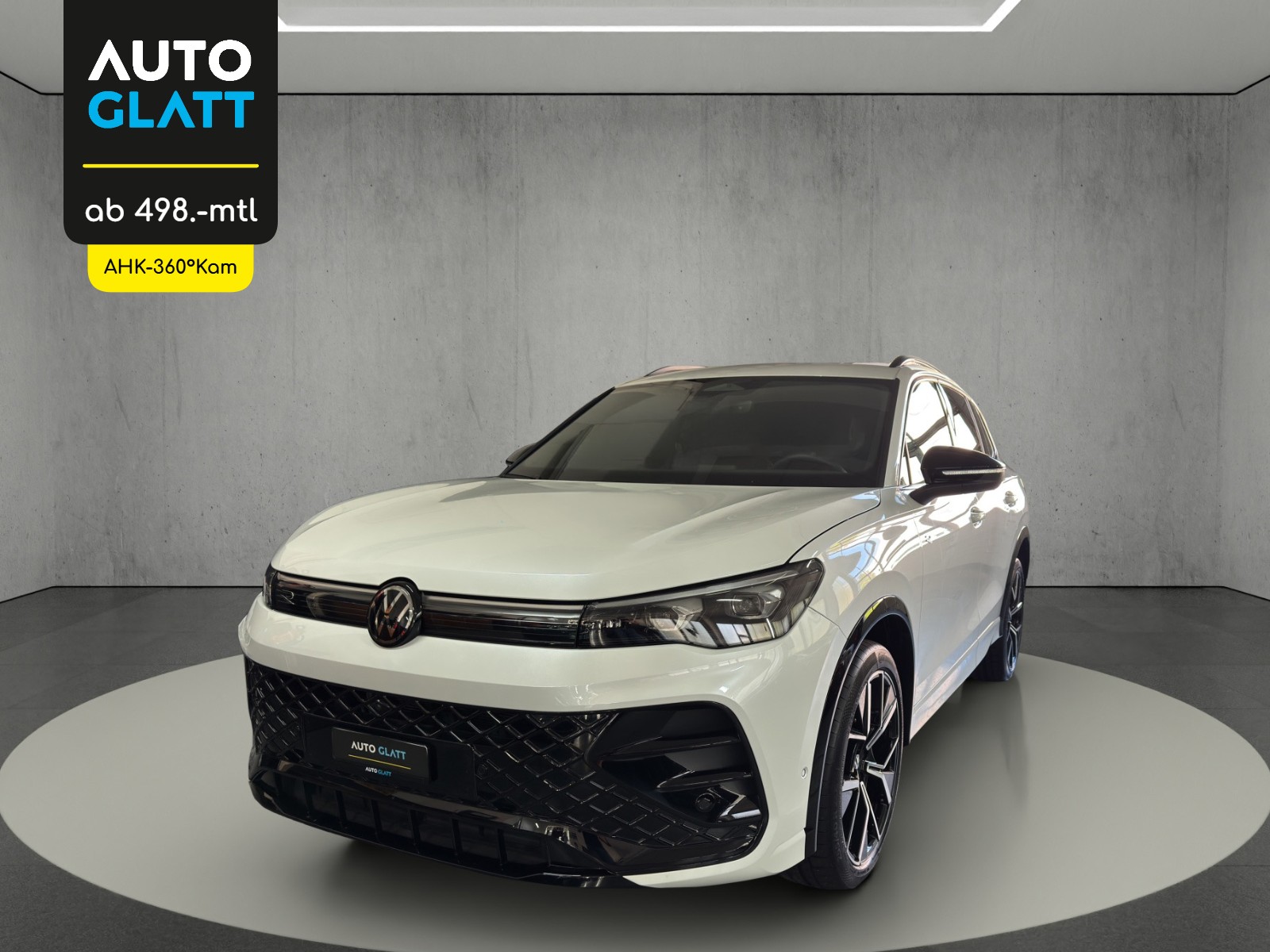 VW Tiguan 2.0 TSI DSG R-Line 4M. "AHK-Leder Varenna-Pano-360°Kam.-Black Style"