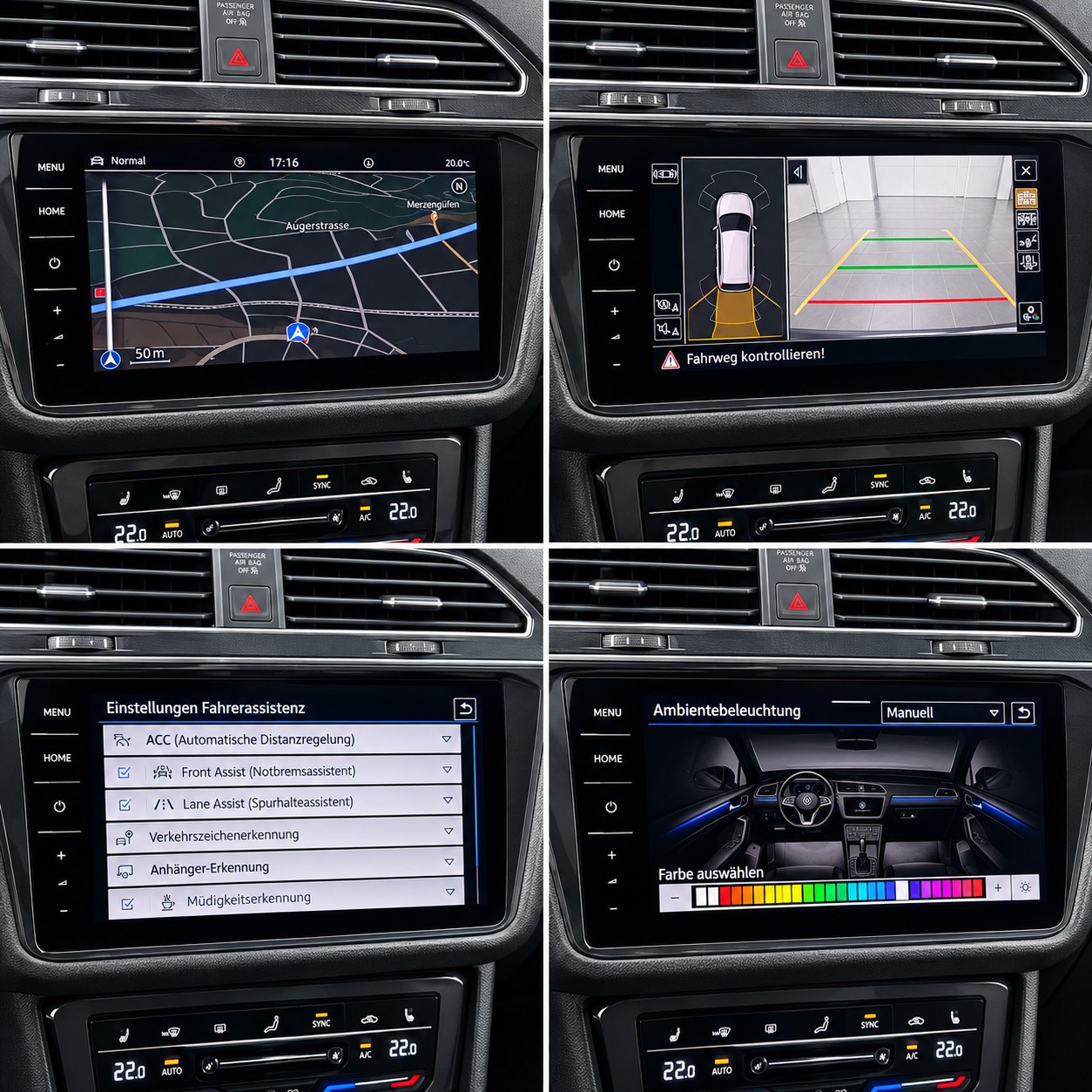 VW Tiguan 2.0 TDI SCR R-Line 4Motion DSG * Delfingrau * Anhängerkupplung * Black Style *-image-13