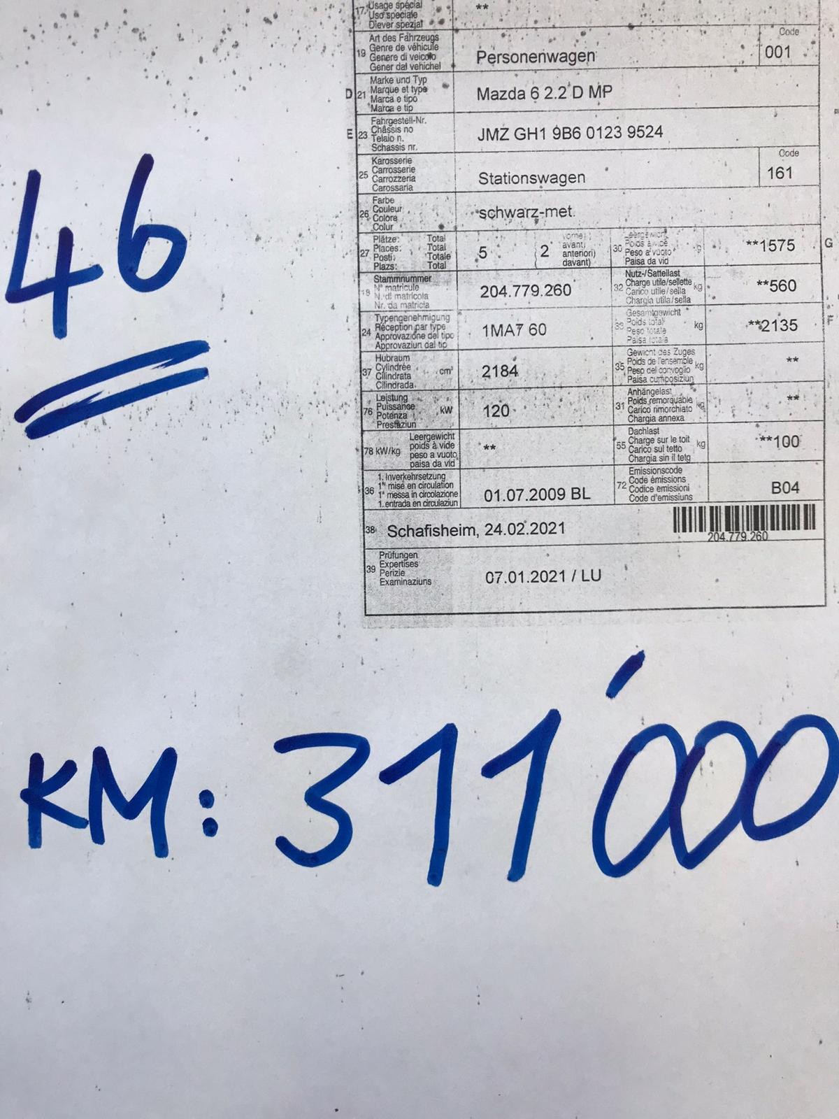 MAZDA 6 2.2 CD 16V Exclusive-image-9